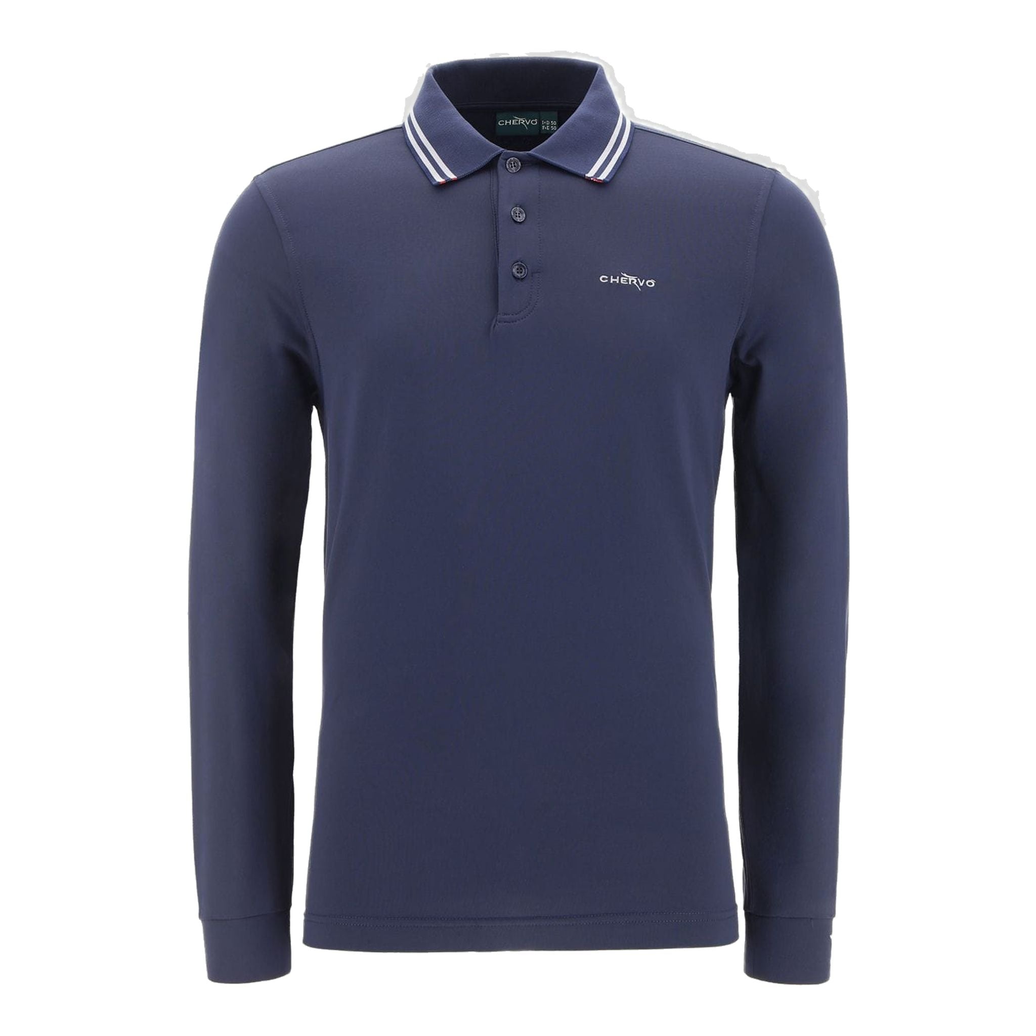 Chervo M Atem LS Polo blu navy da uomo