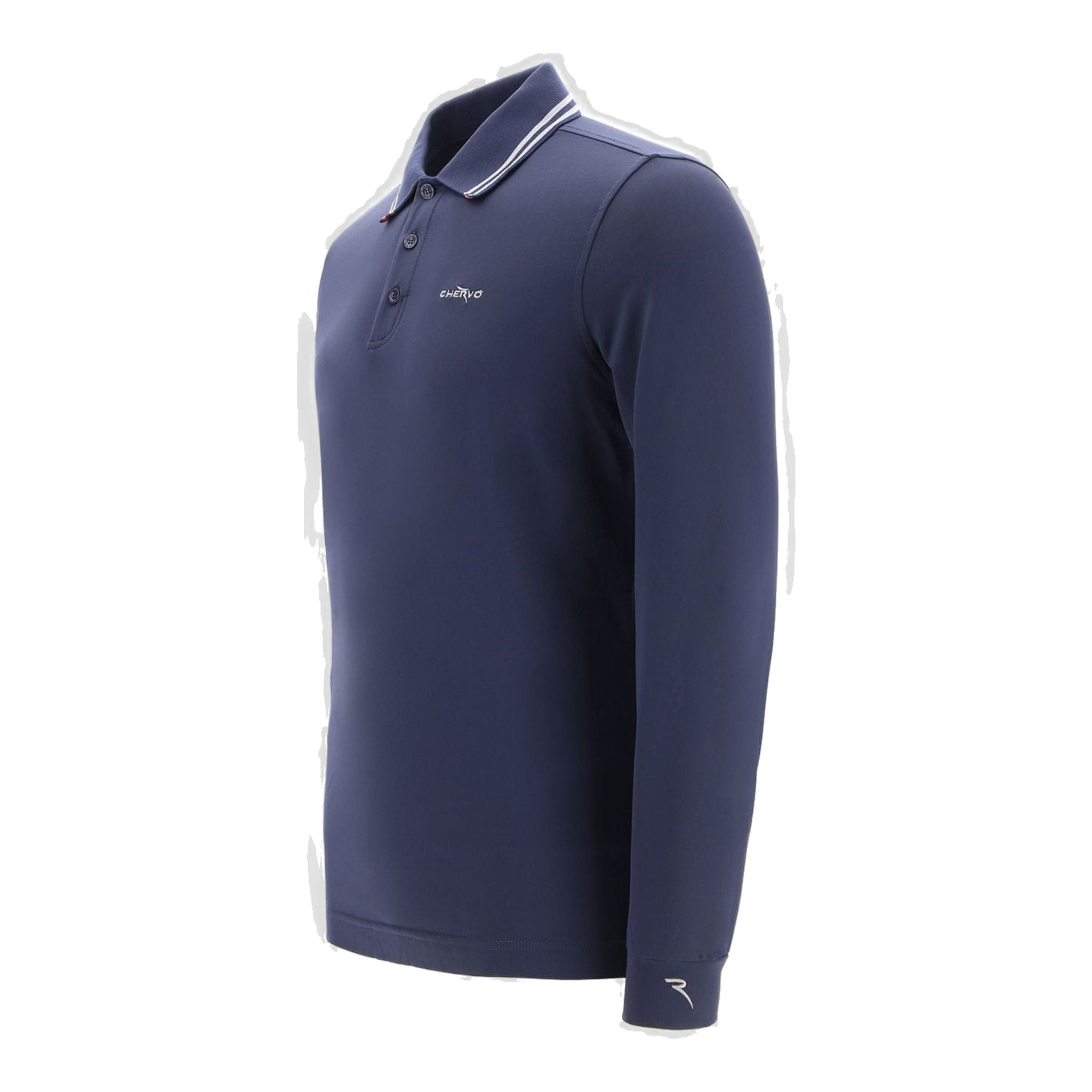 Chervo M Atem LS Polo blu navy da uomo