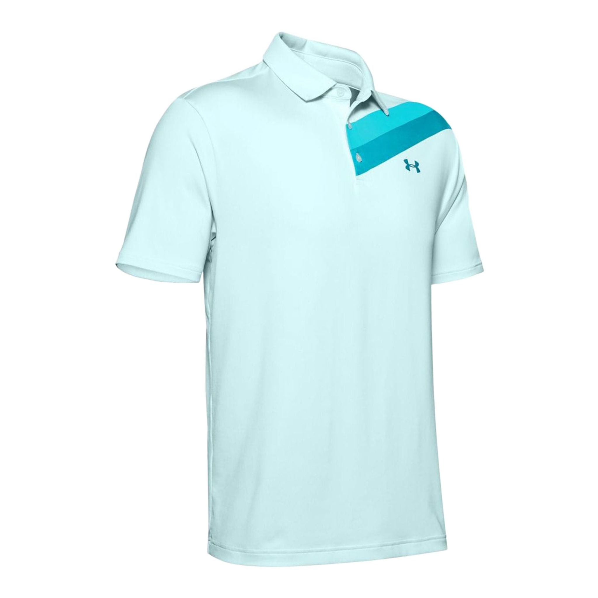 Polo Under Armour Playoff 2.0 blu/Escape da uomo