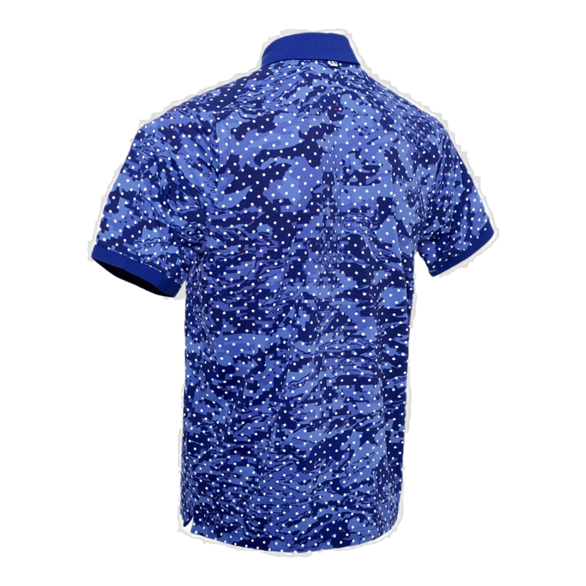Polo Under Armour Iso-Chill Penta Dot Regal/Halo Gray da uomo
