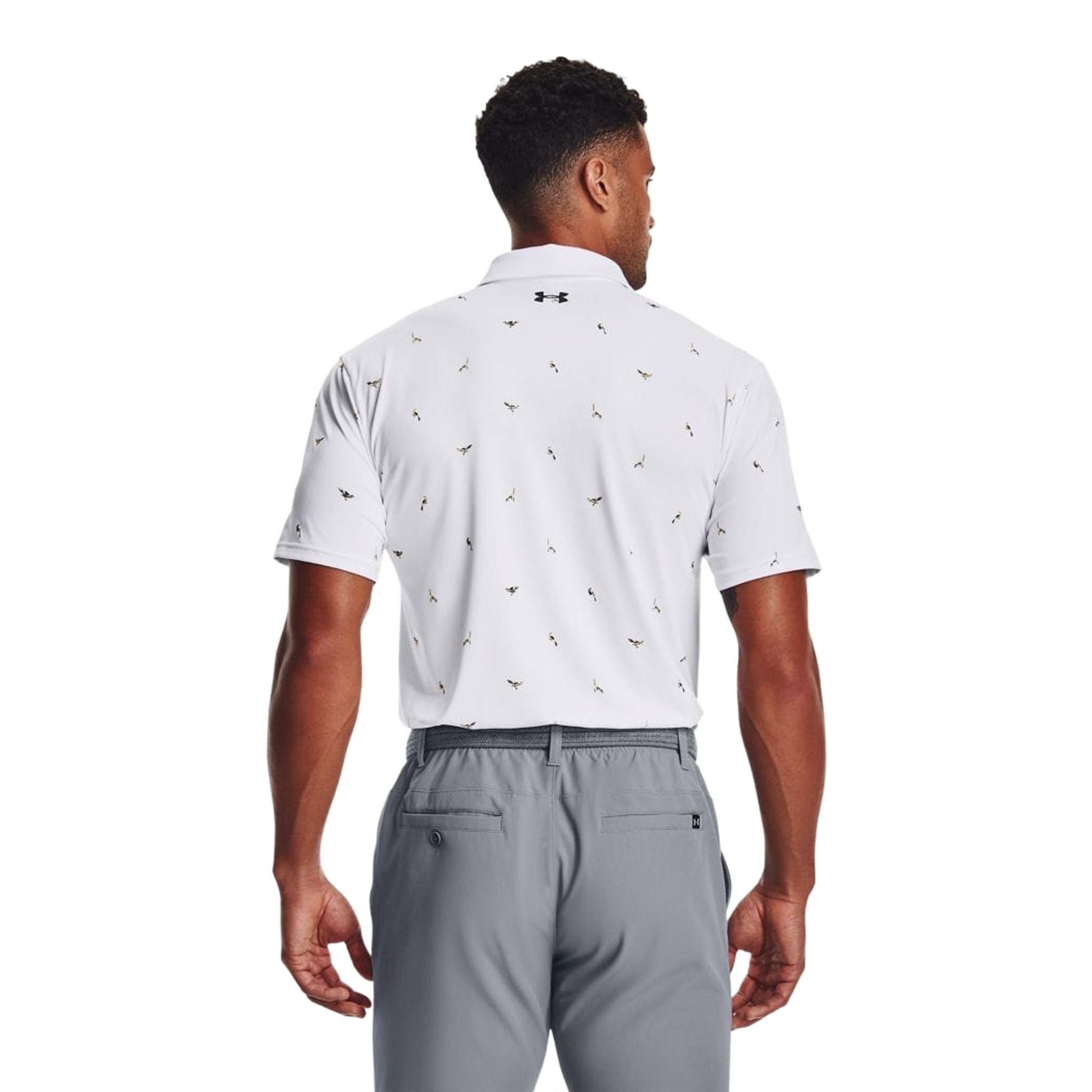 Under Armour M Polo Playoff 2,0 Weiß/Pitch Grau Herren
