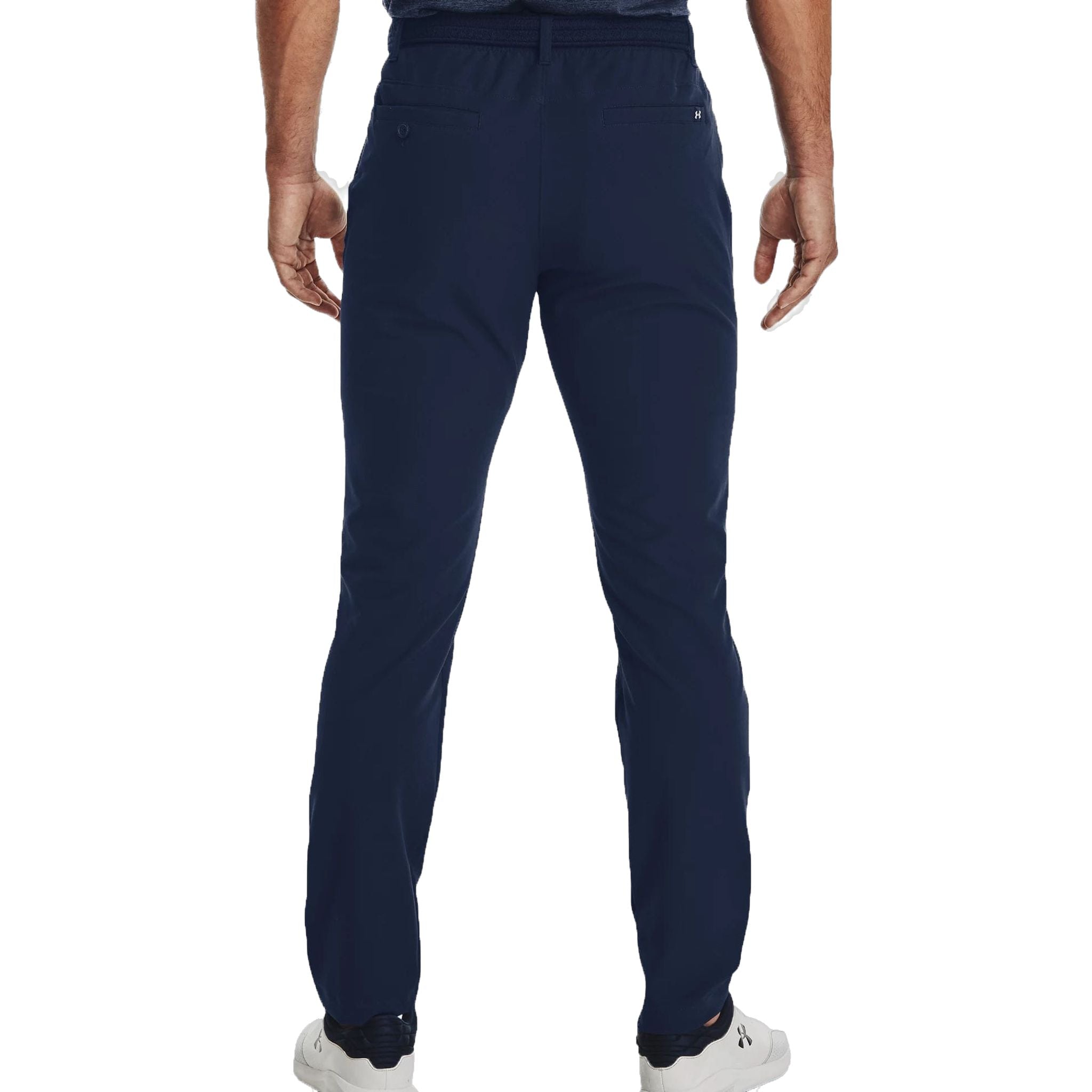 Under Armour M Hose Drive Tapered Academy/Acciaio Medium Heather/Uomo
