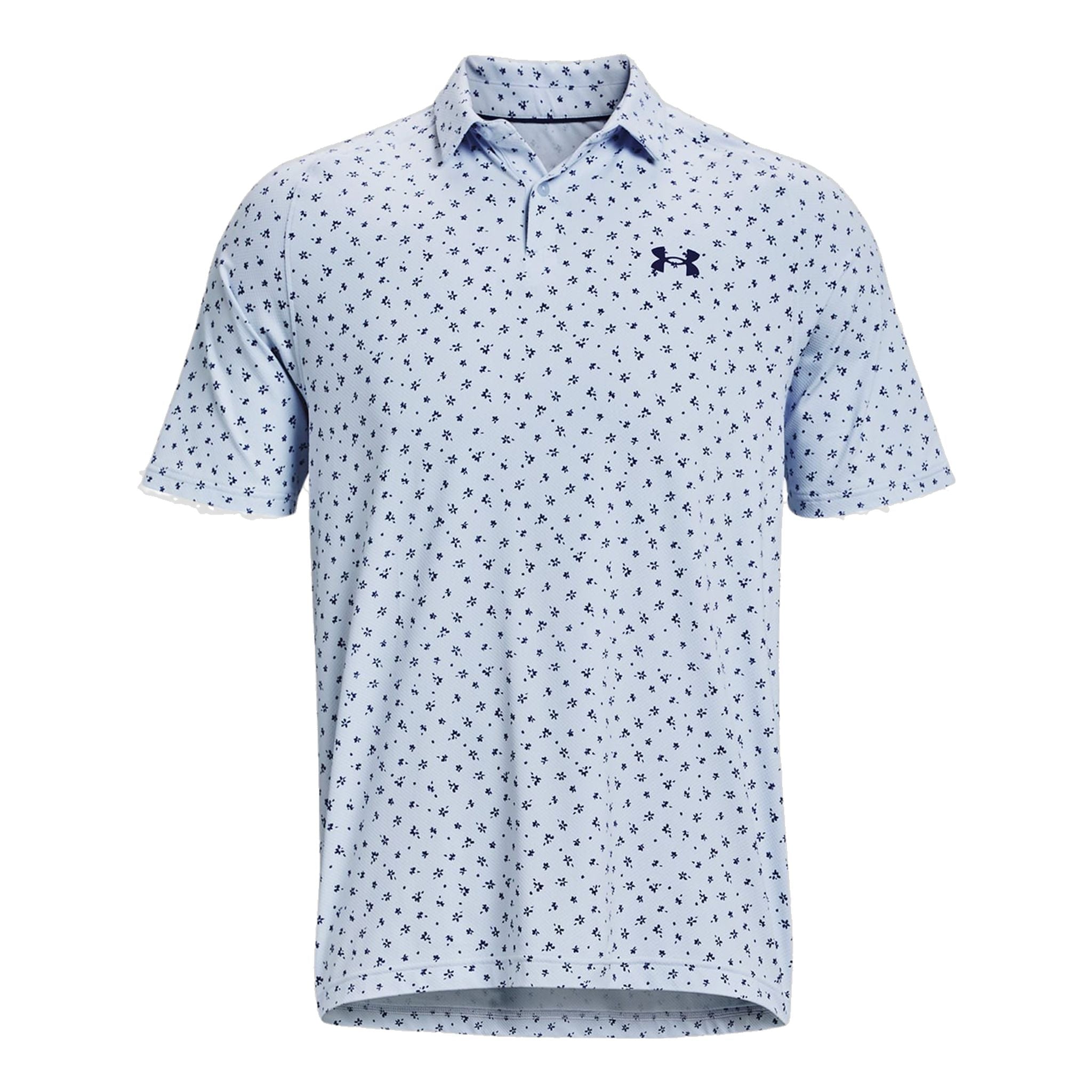 Under Armour Polo Manica Corta Iso-Chill Floral Dash Azzurro Uomo Uomo