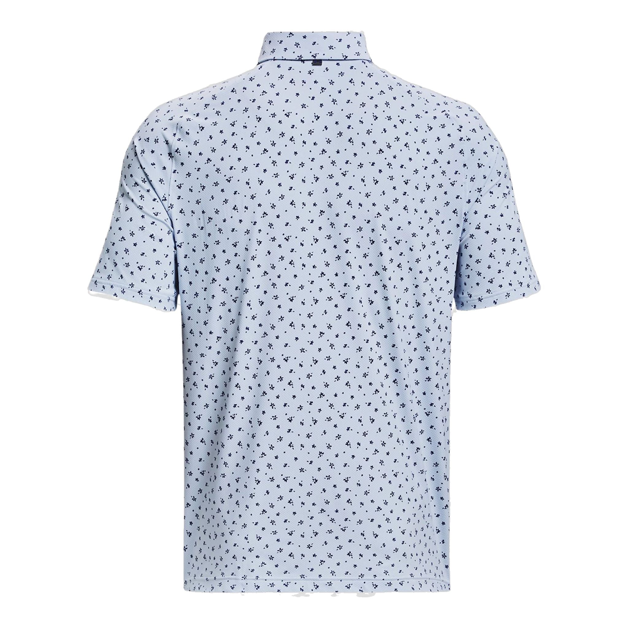 Under Armour Polo Manica Corta Iso-Chill Floral Dash Azzurro Uomo Uomo