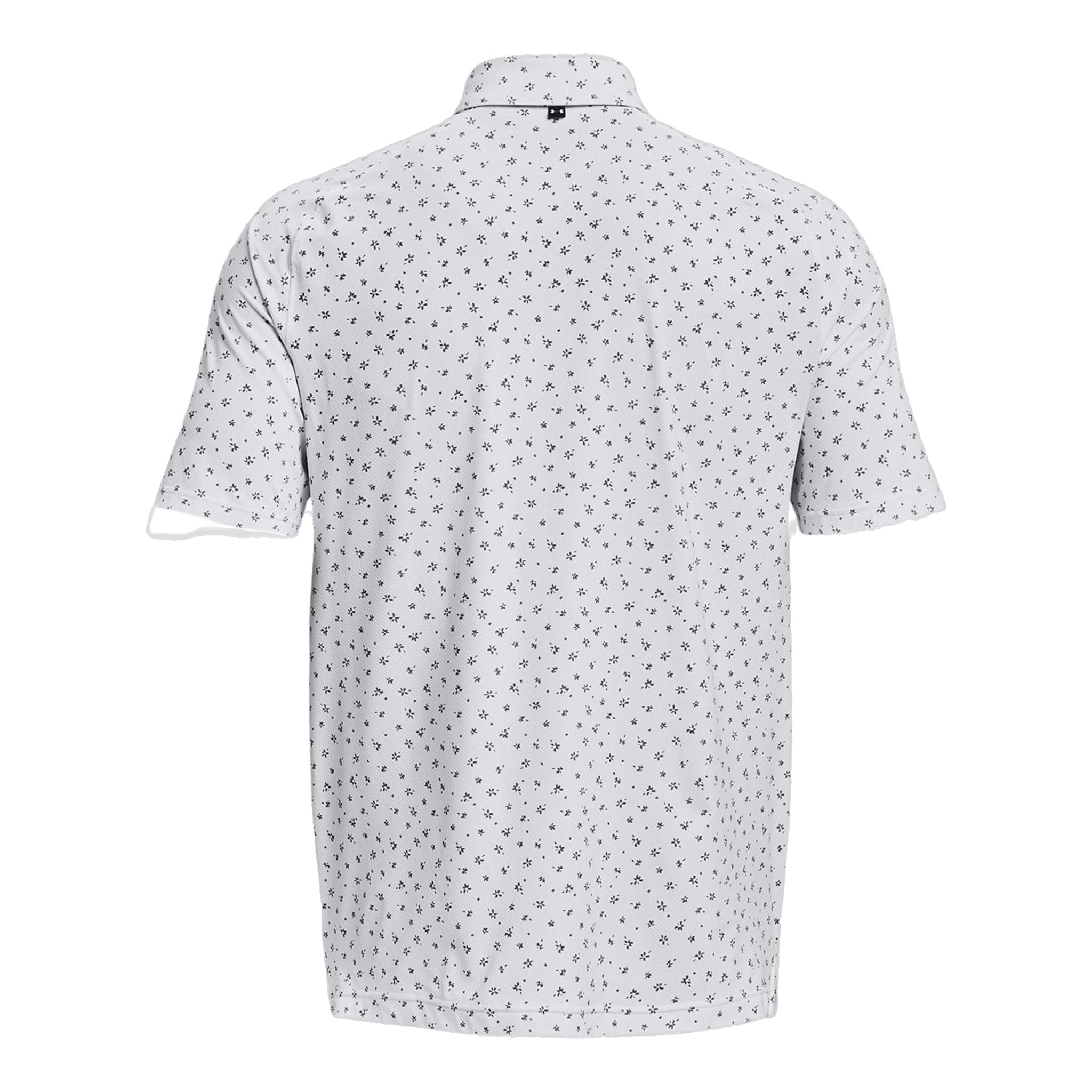 Polo a maniche corte Under Armour Iso-Chill Floral Dash bianca da uomo