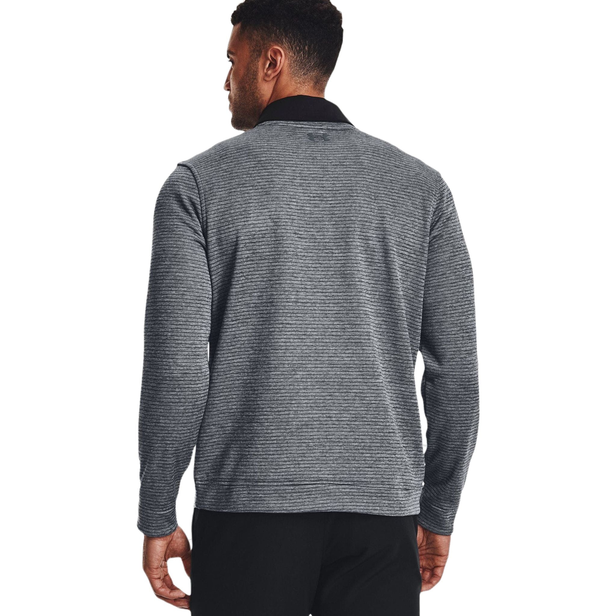 Under Armour Pullover Fleece Girocollo Grigio Uomo Uomo