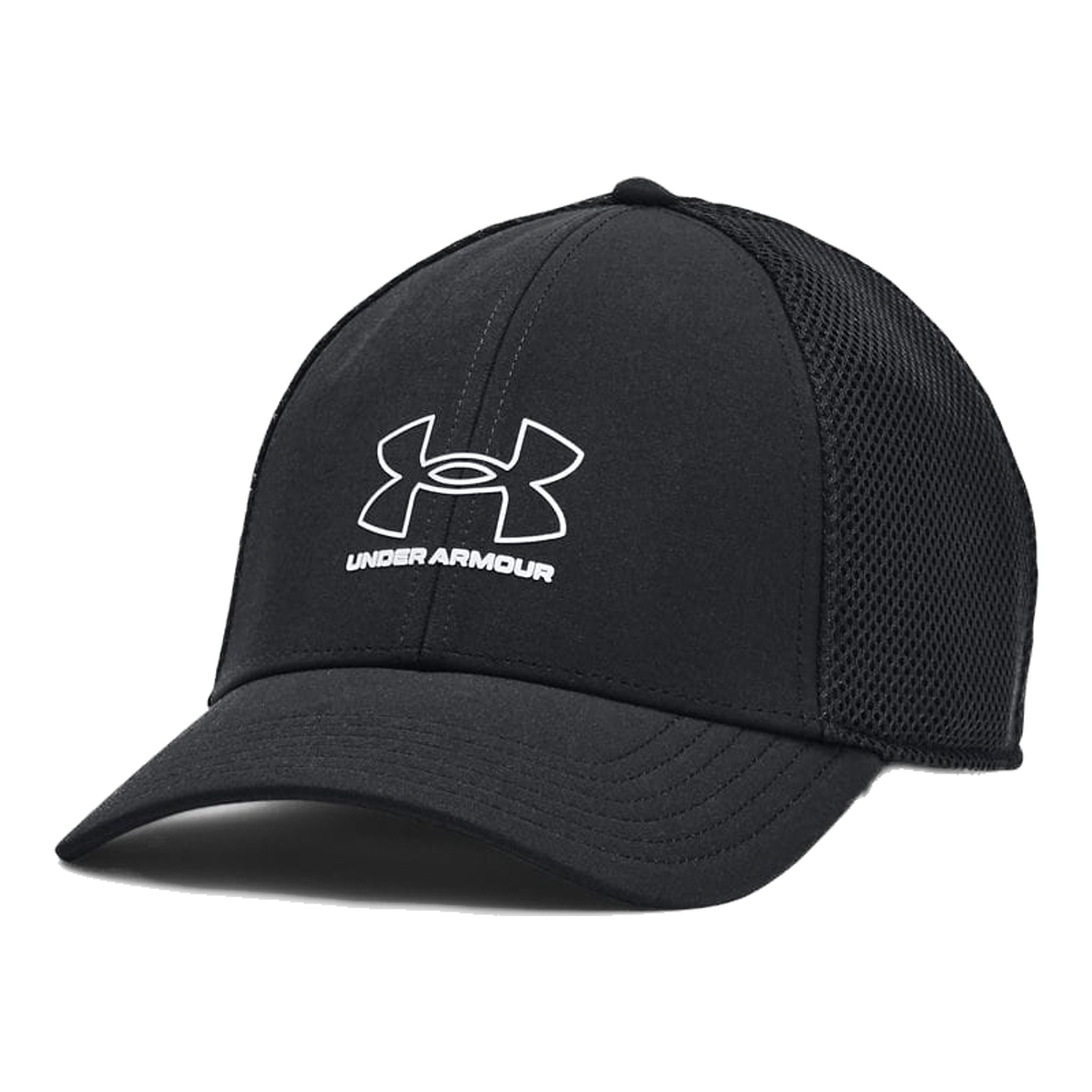 Under Armour M Cap Iso-Chill Driver Mesh Nero/Bianco Uomo