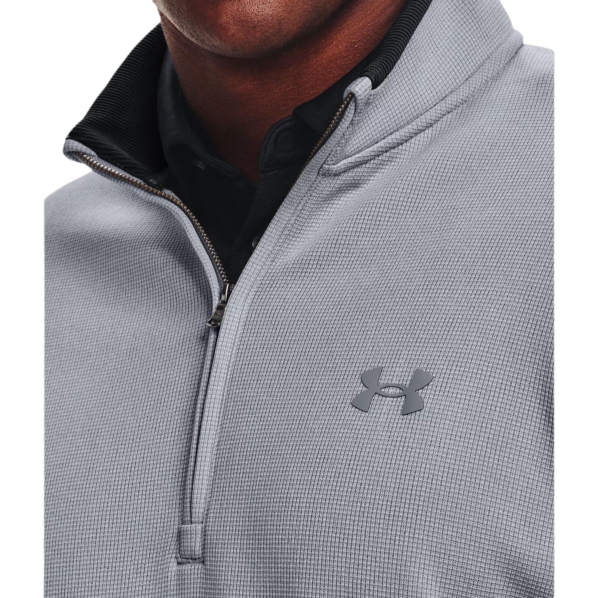 Under Armour Midlayer 1/4 Zip Storm Grey da uomo