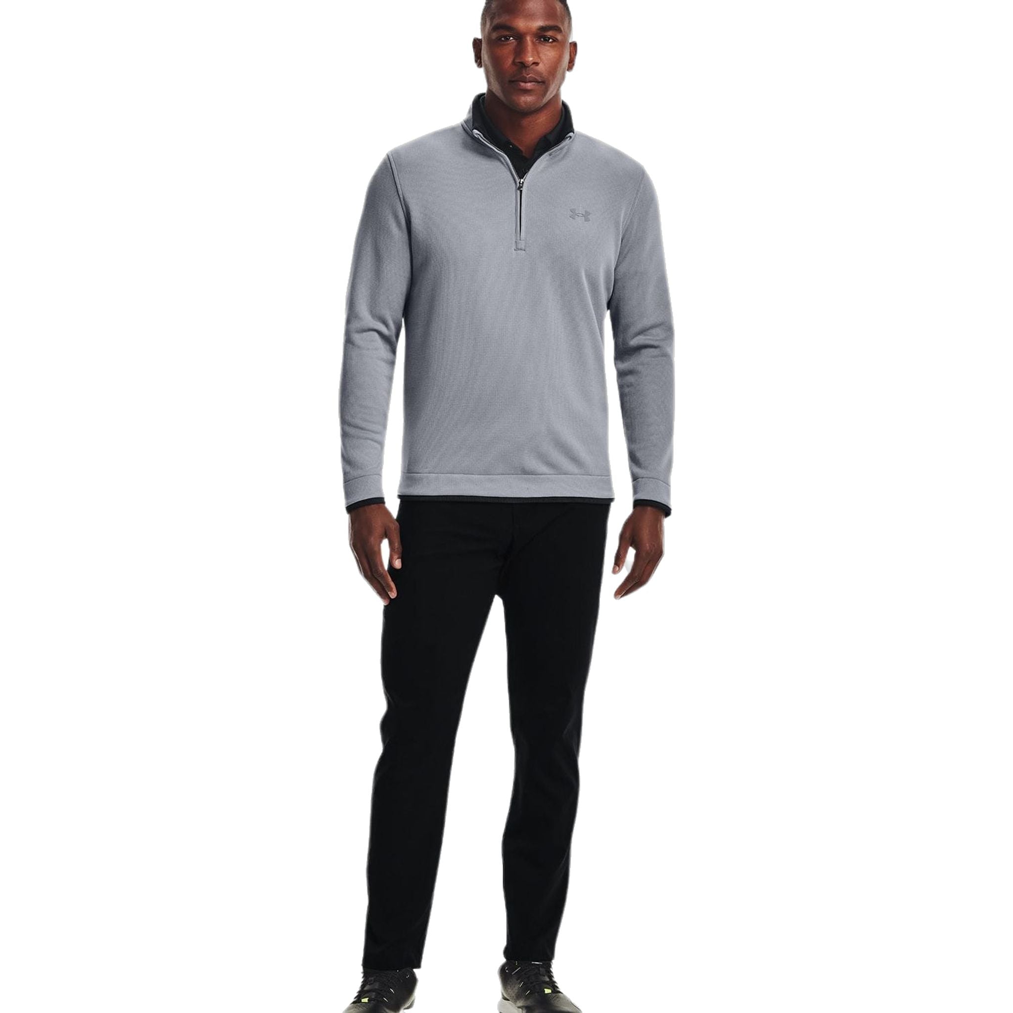 Under Armour Midlayer 1/4 Zip Storm Grey da uomo