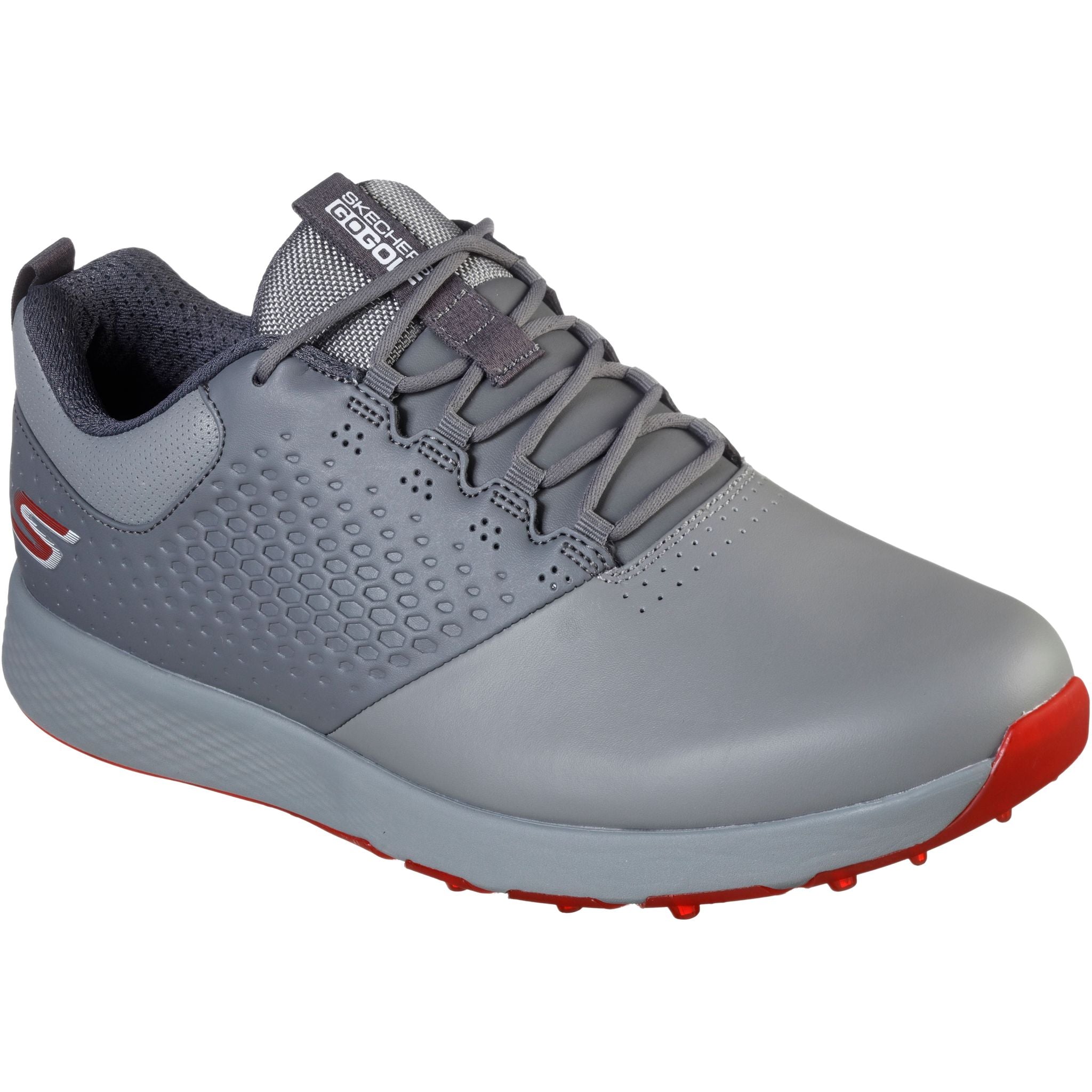 Skechers M Elite 4 Carbone/Rosso Uomo