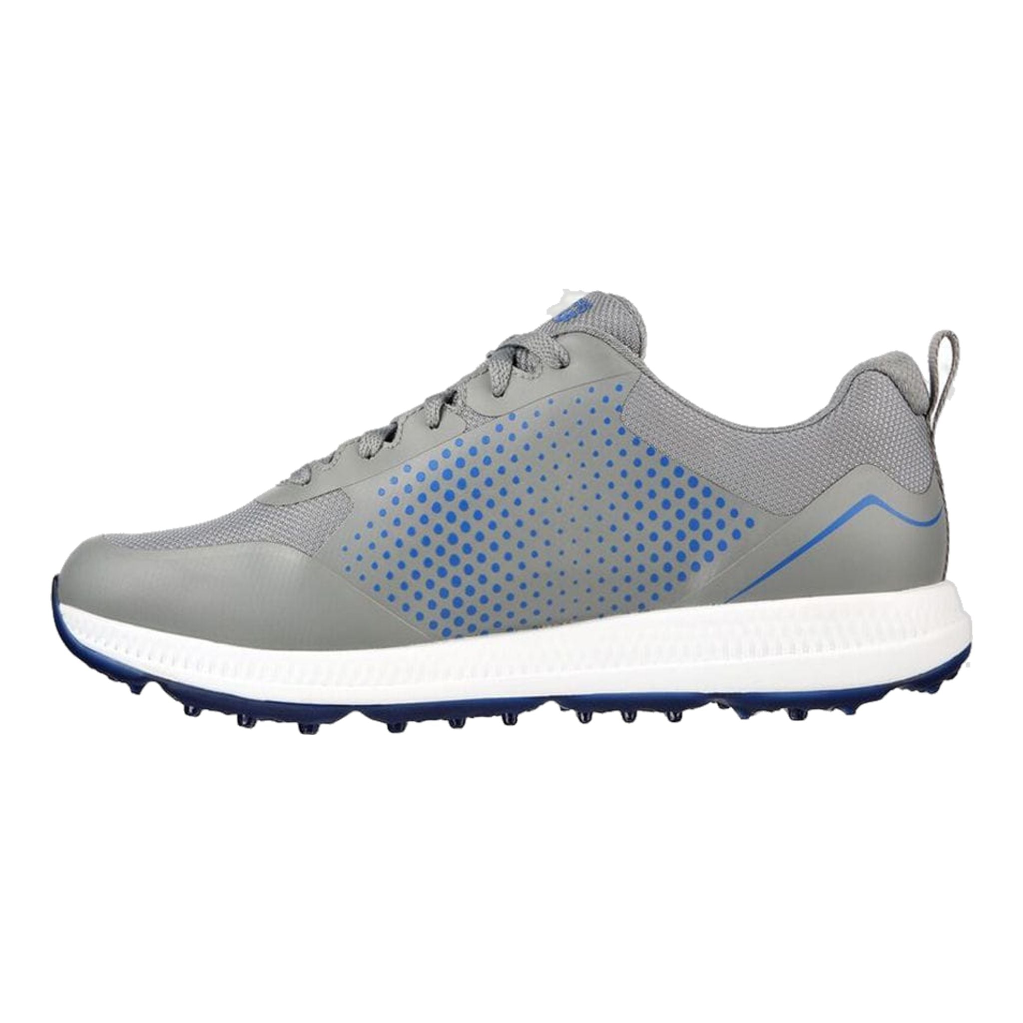 Skechers M GO GOLF ELITE 5 - Grigio Sintetico/Tessuto/Blu Tr Uomo