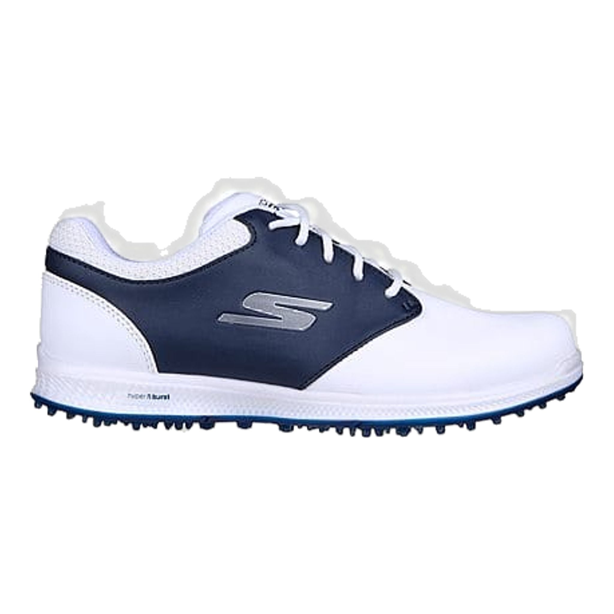 Skechers Go Golf Elite 4 Hyper White Leather/Navy Trim Donna