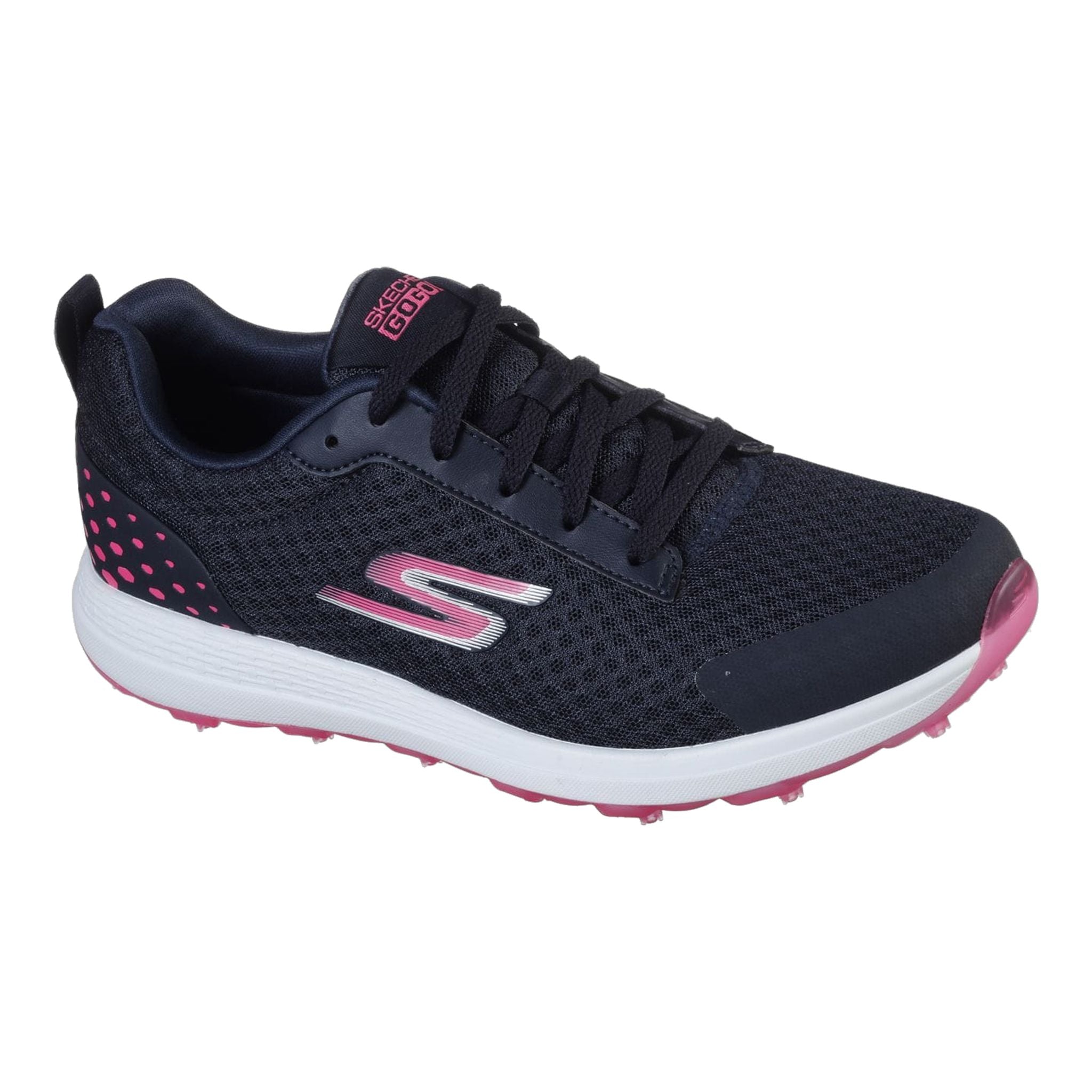 Skechers W Max Fairway 2 blu navy/rosa donna