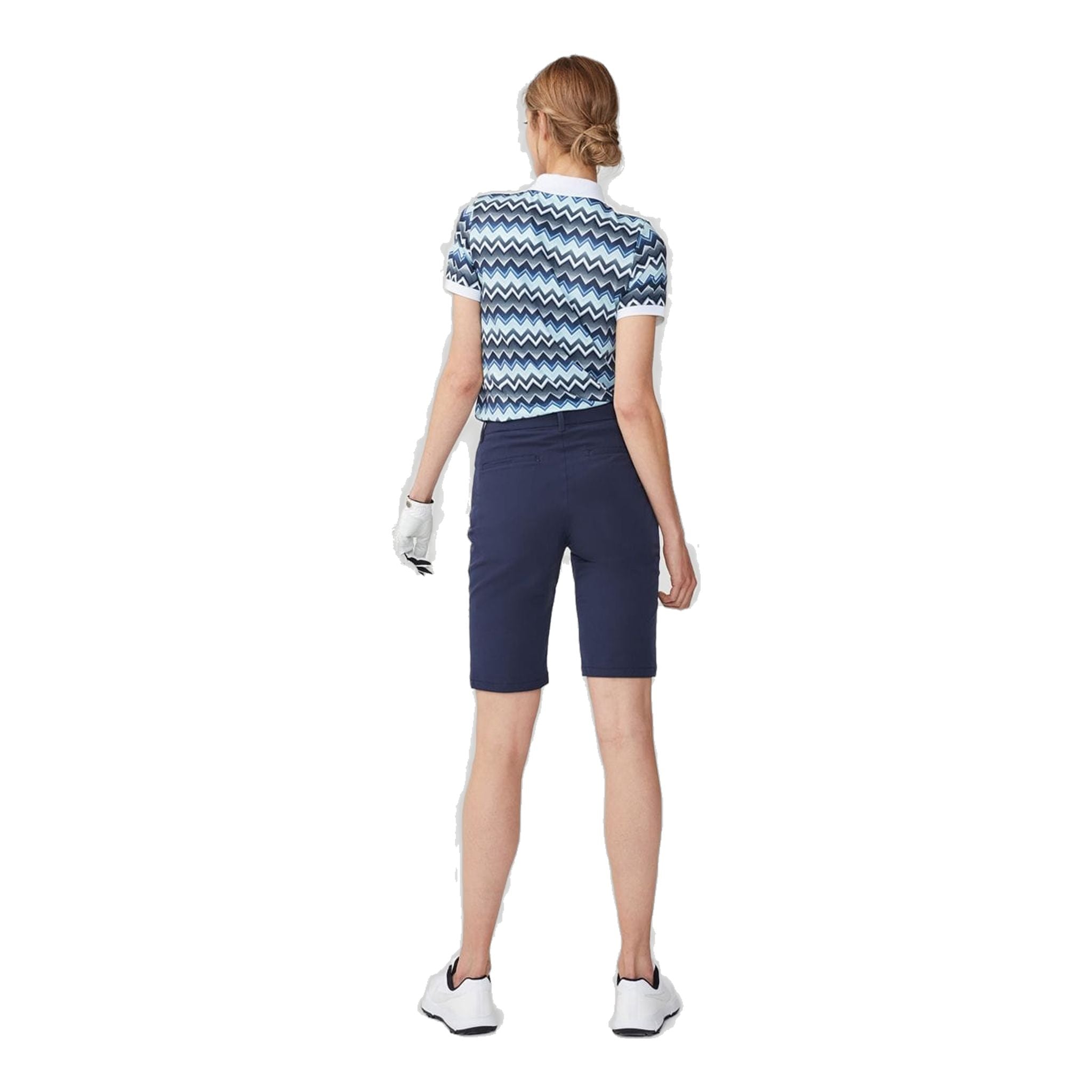 Röhnisch Element Polo Zigzag Blu Donna