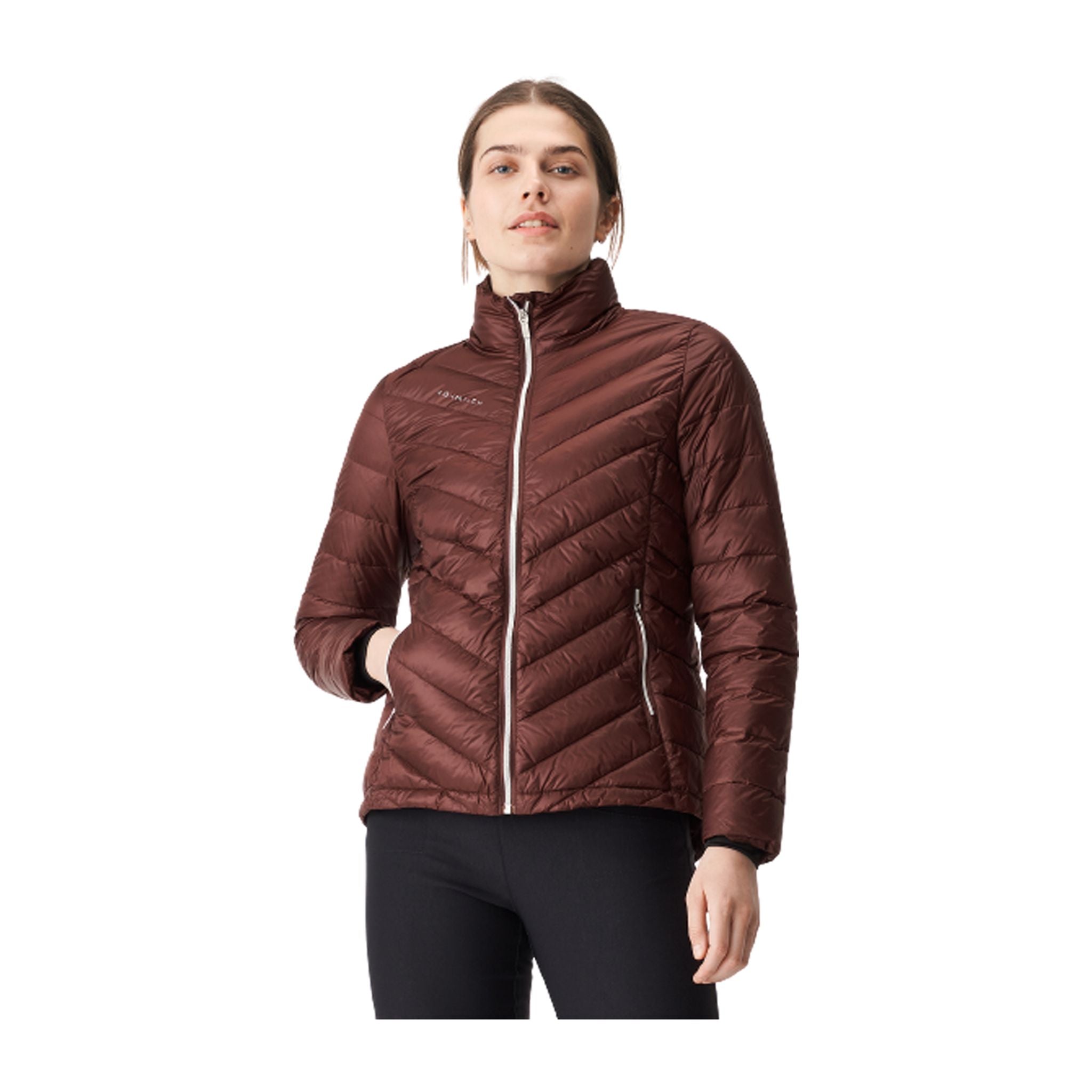 Röhnisch W Down Jacket Skylar Marrone Scuro Donna