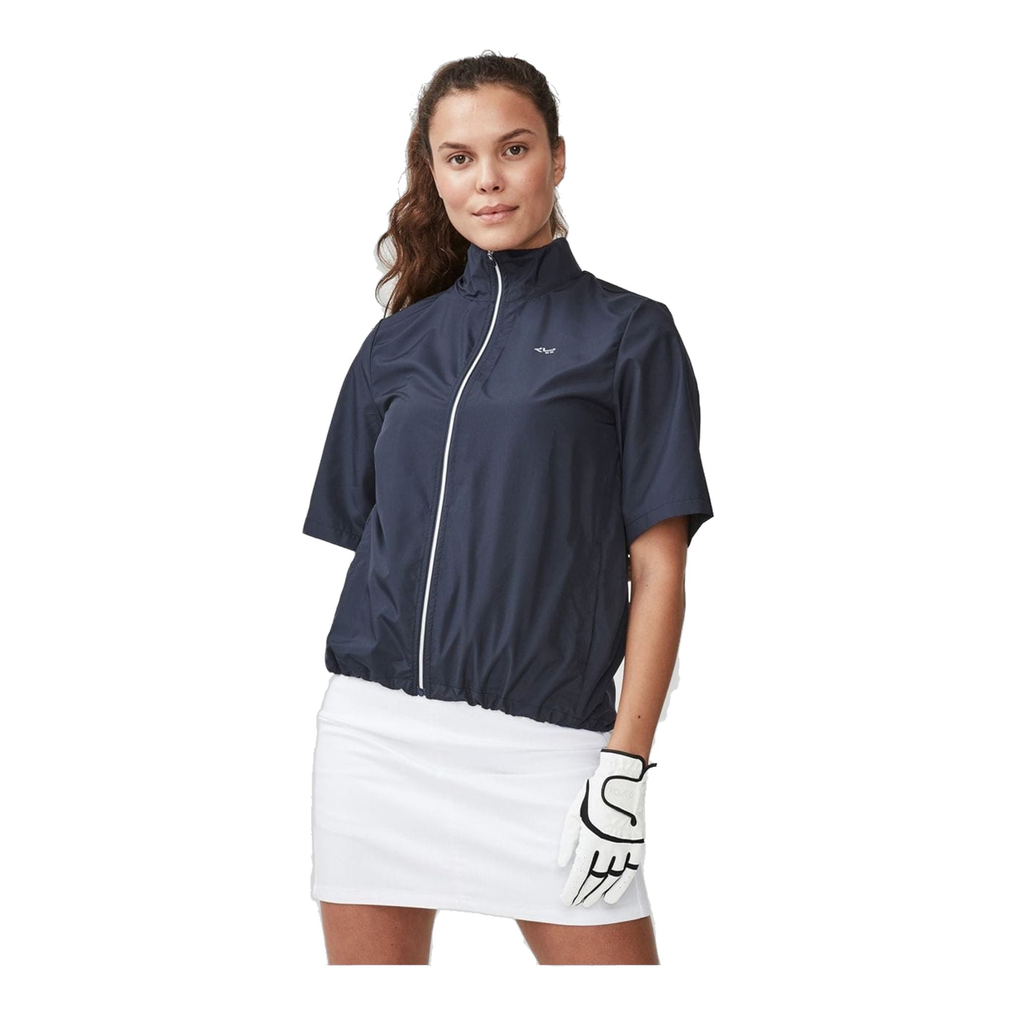 Giacca antivento Röhnisch Pocket SS blu navy da donna