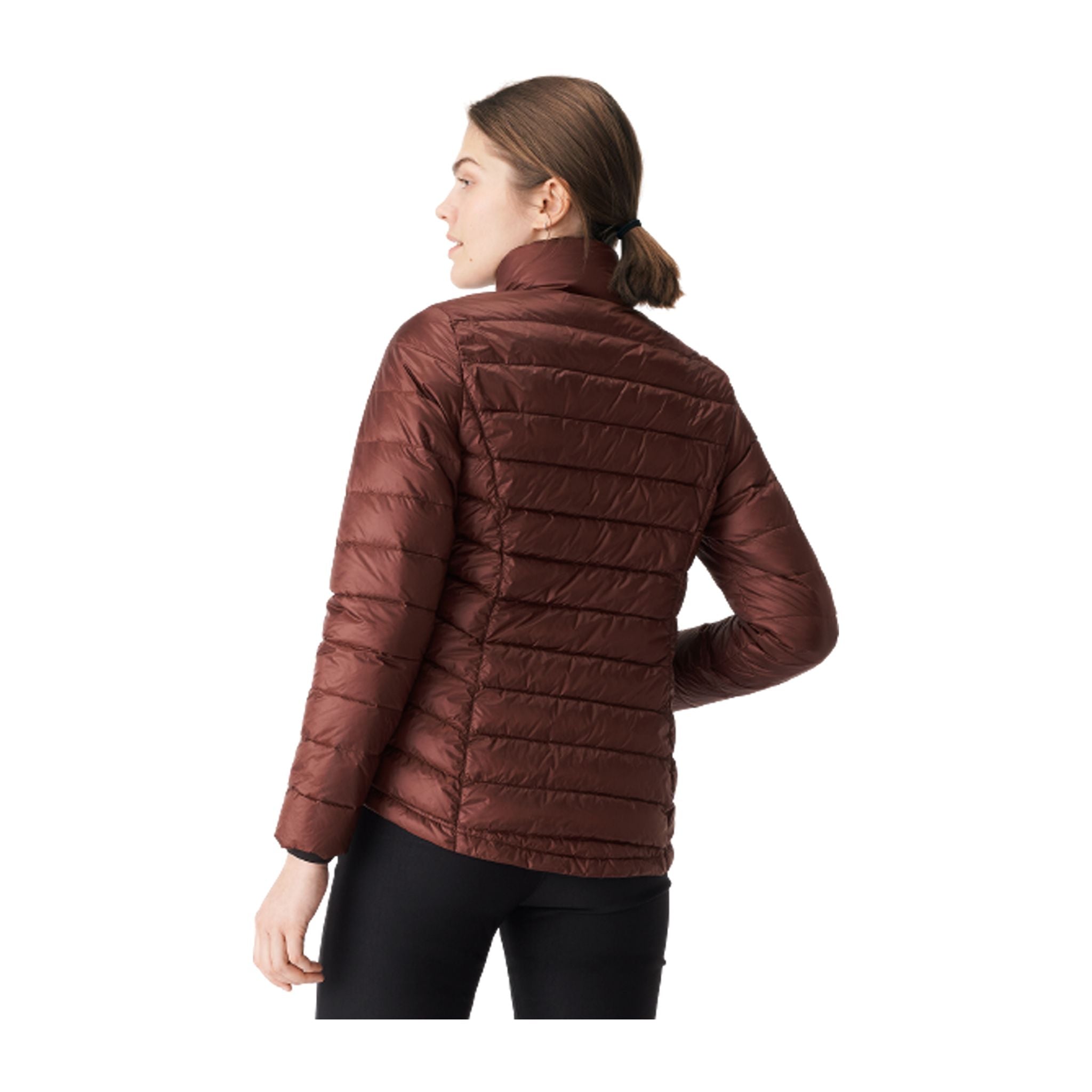 Röhnisch W Down Jacket Skylar Marrone Scuro Donna