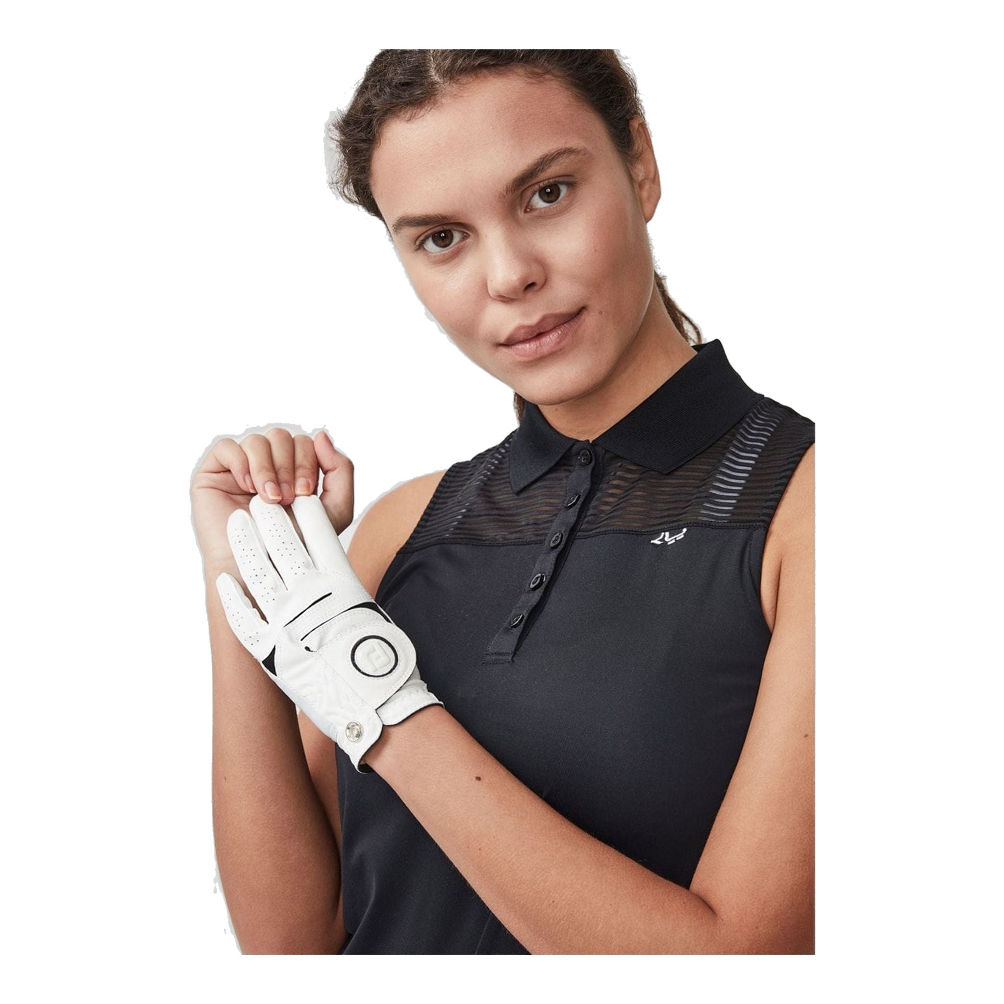 Röhnisch Miko SL Polo Nero Donna