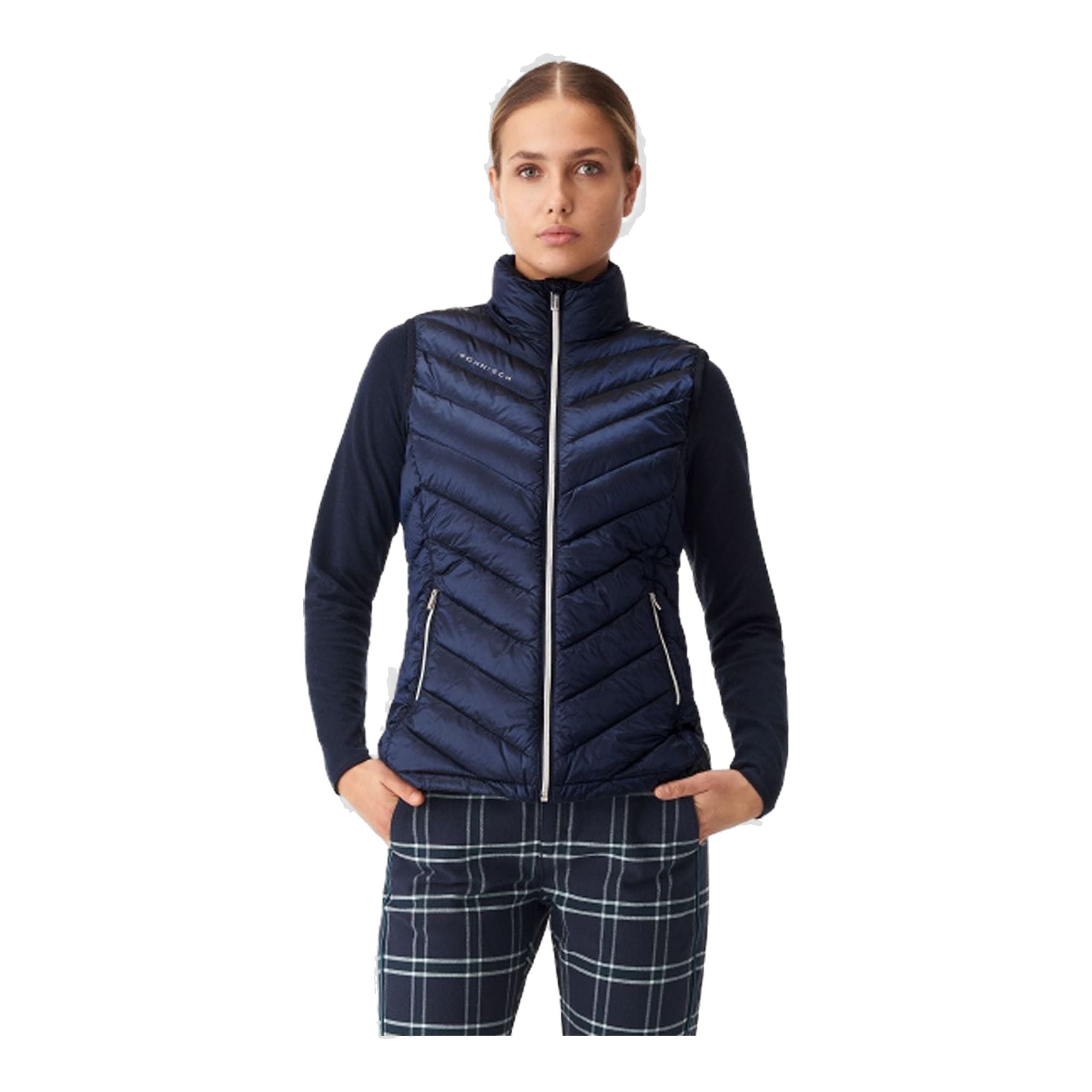Röhnisch W Gilet in piuma Skylar blu navy Donna