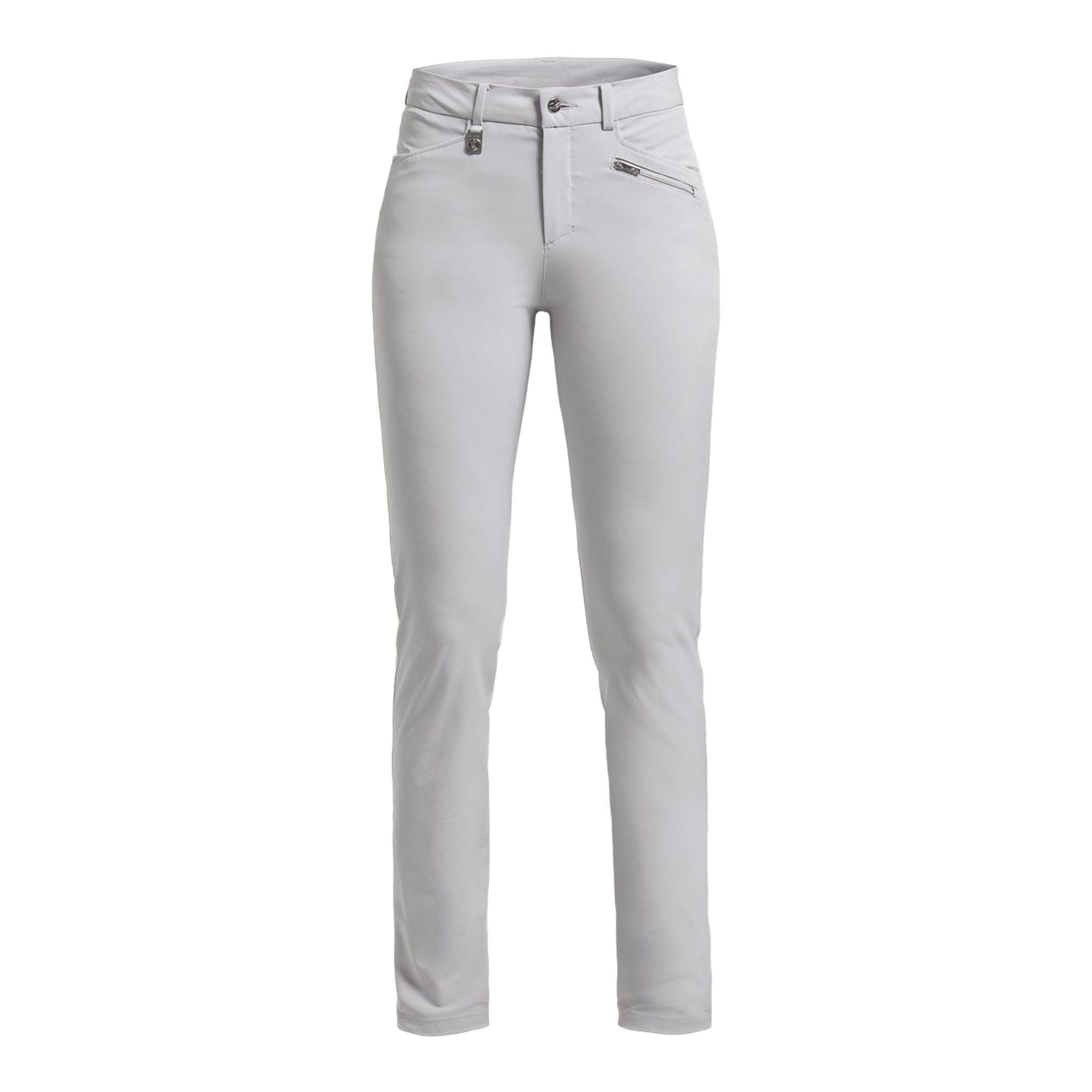 Pantaloni Röhnisch Comfort Stretch Grigio Argento Donna