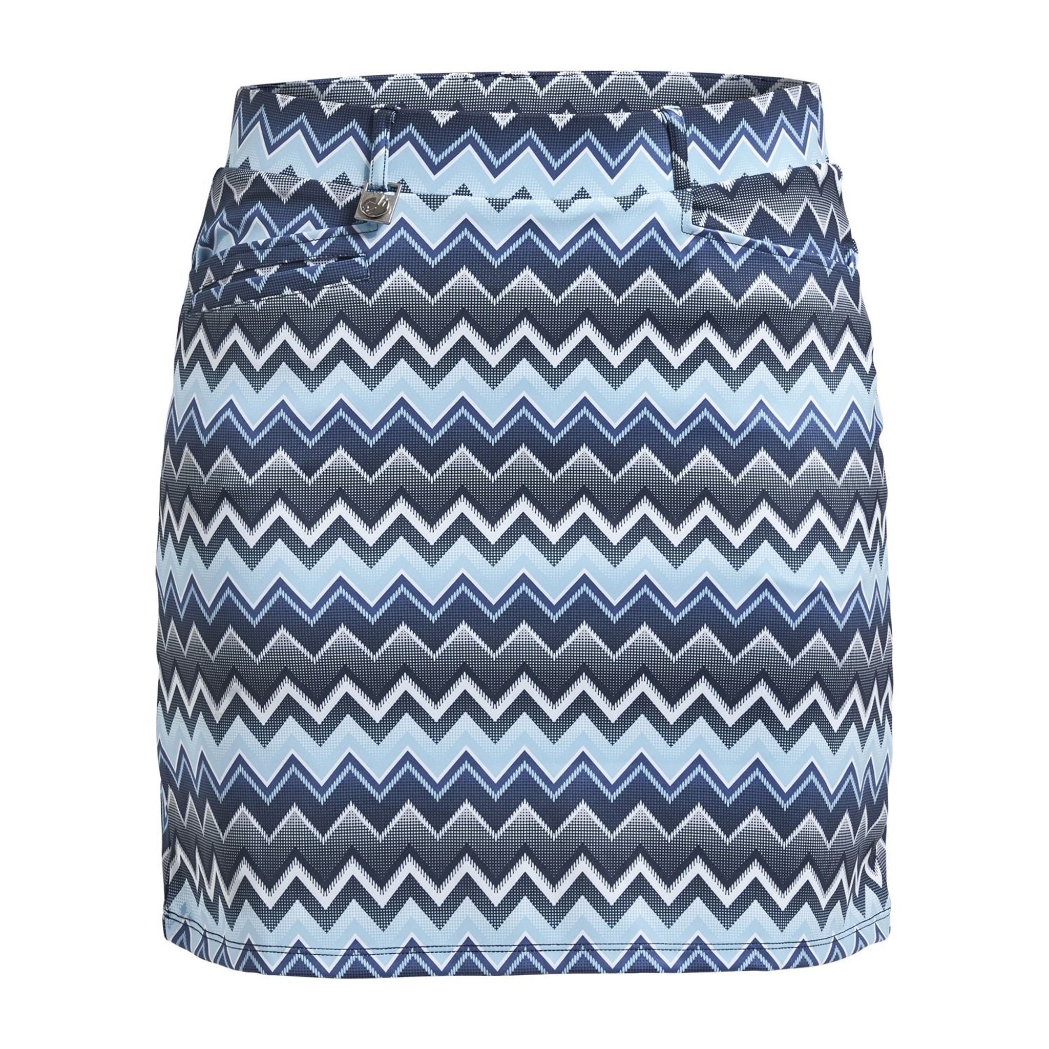 Röhnisch Move Skort Zigzag Blu Donna