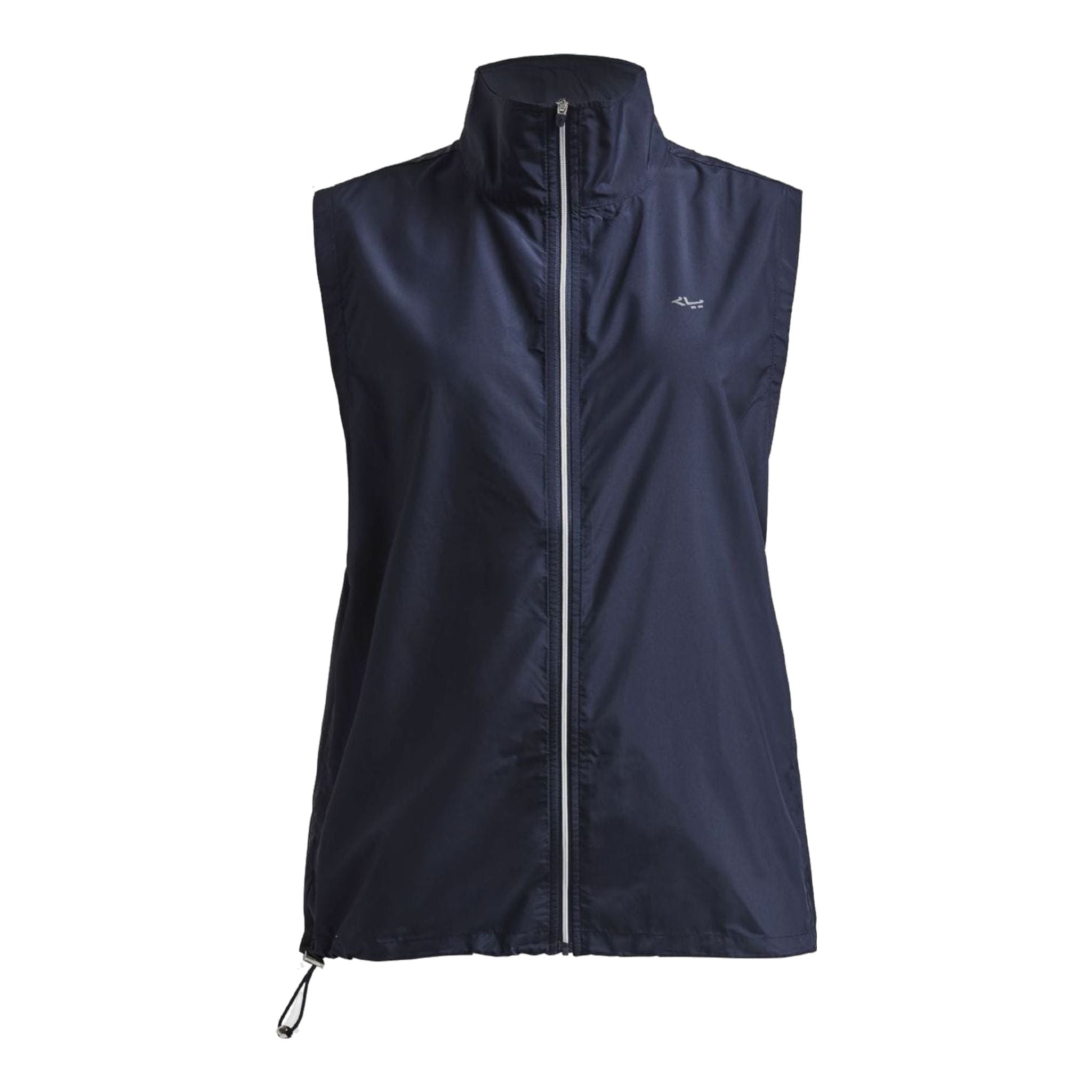 Gilet antivento tascabile Röhnisch blu navy da donna