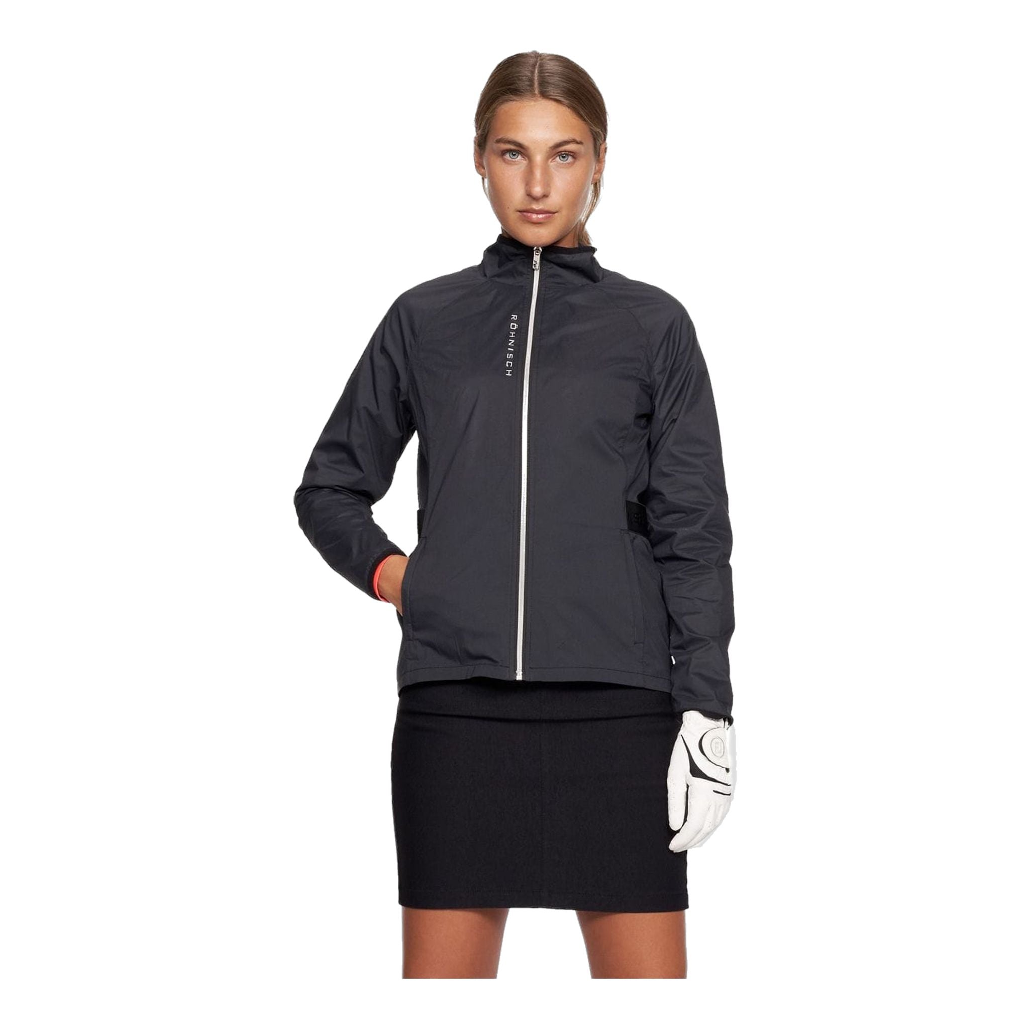 Röhnisch Gilet W Mila Wind Nero Donna