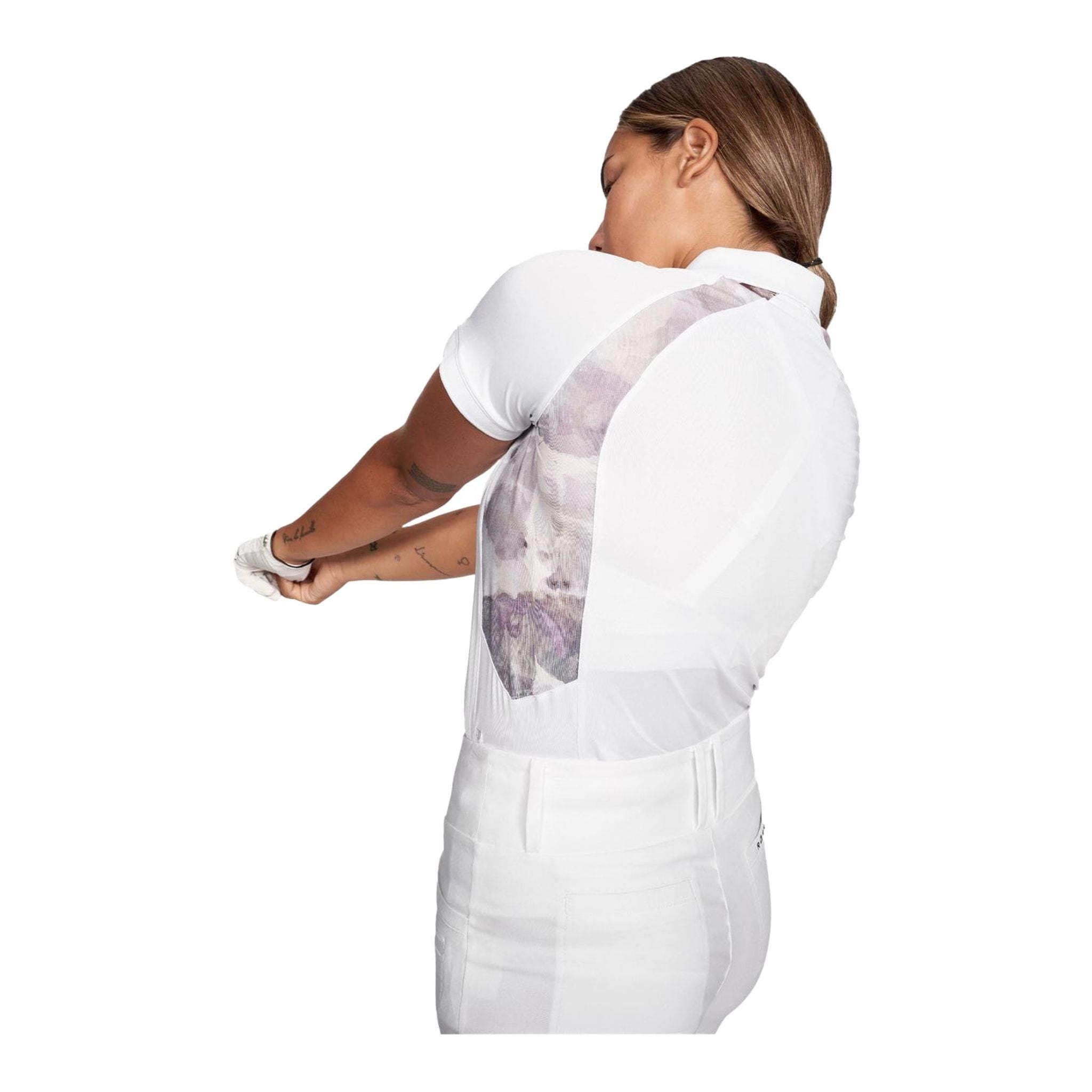 Röhnisch W Sophie SS Polo Nude Aqurelle da donna