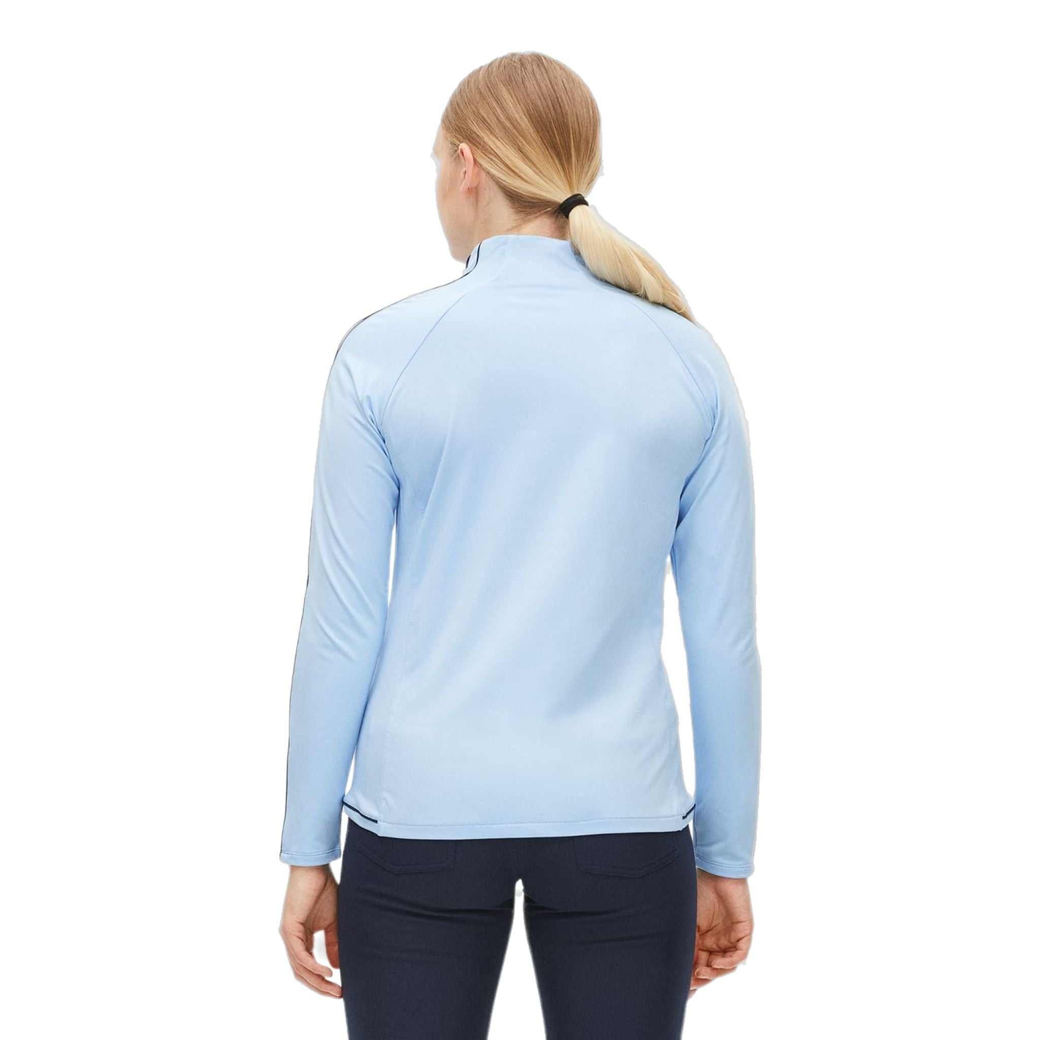 Röhnisch Serena Golf Layer Mezza Zip Blu Polvere Donna Donna