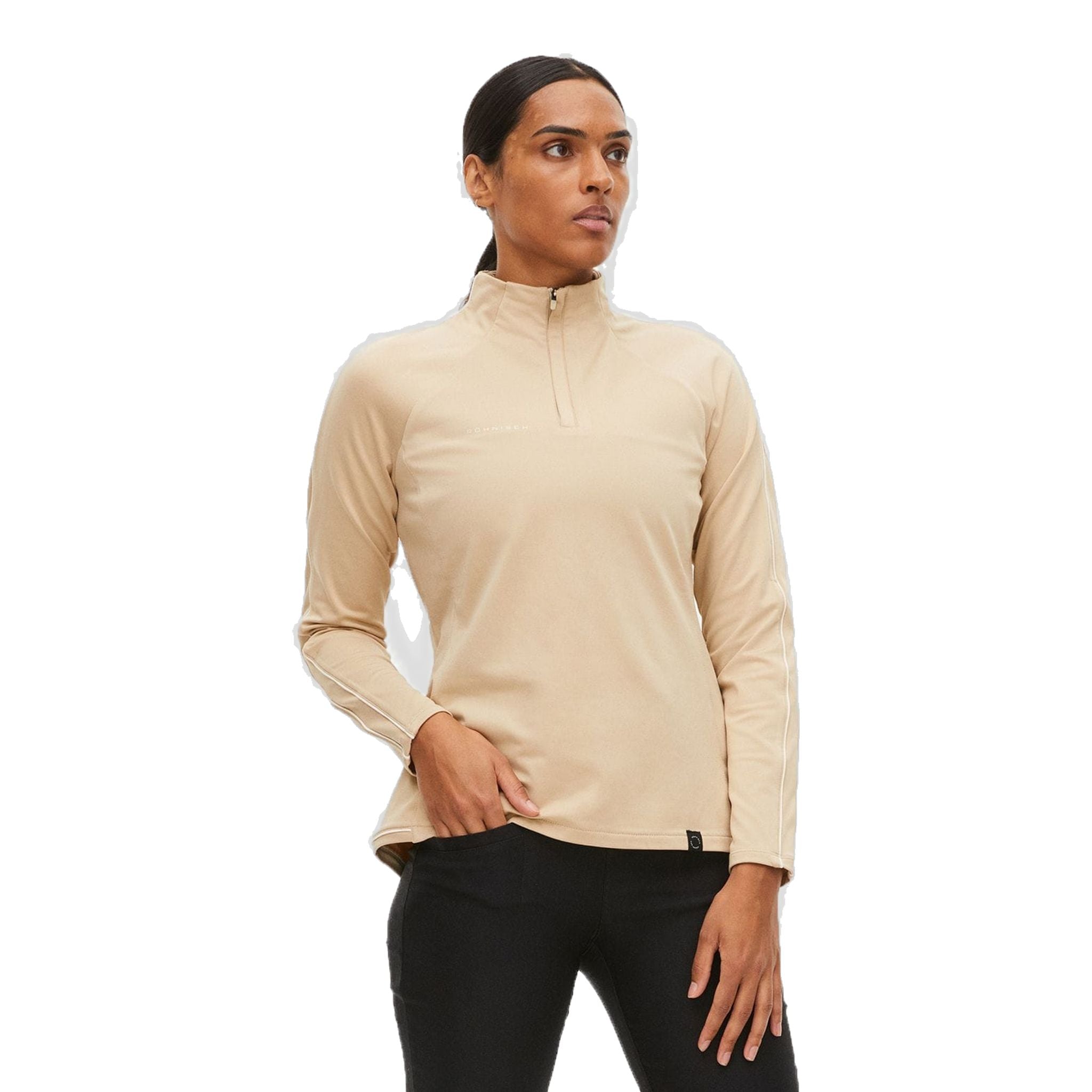 Röhnisch Serena Golf Layer Mezza Zip Safari Donna Donna