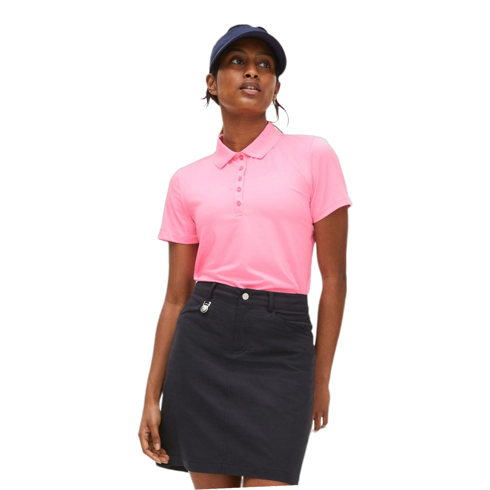 Polo da golf Röhnisch Direction Cotton Candy da donna