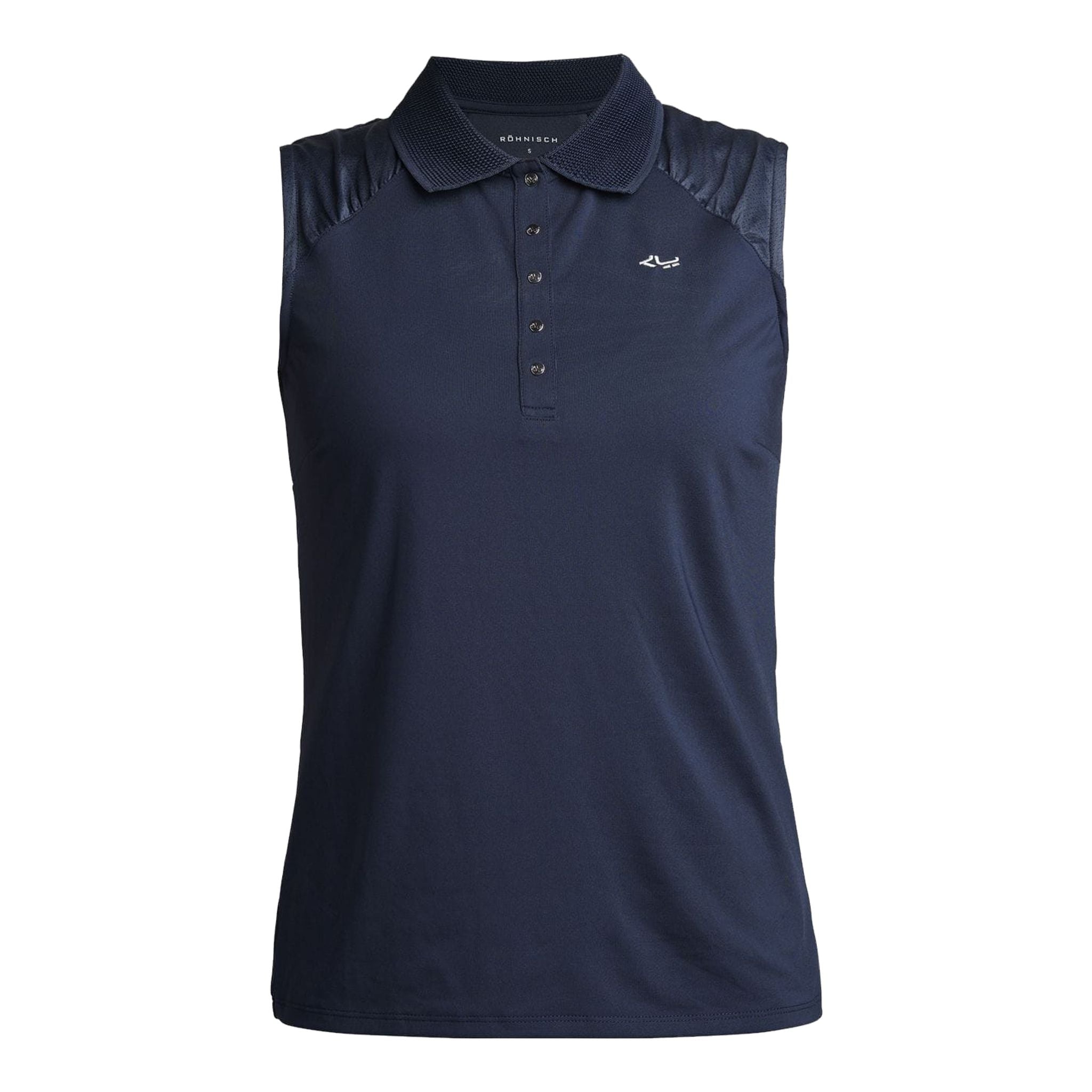 Röhnisch Polo Pulse senza maniche W blu navy donna
