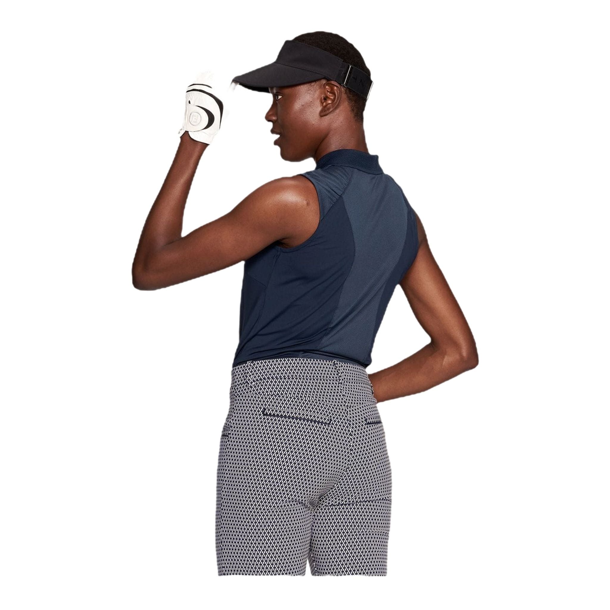 Röhnisch Polo Pulse senza maniche W blu navy donna