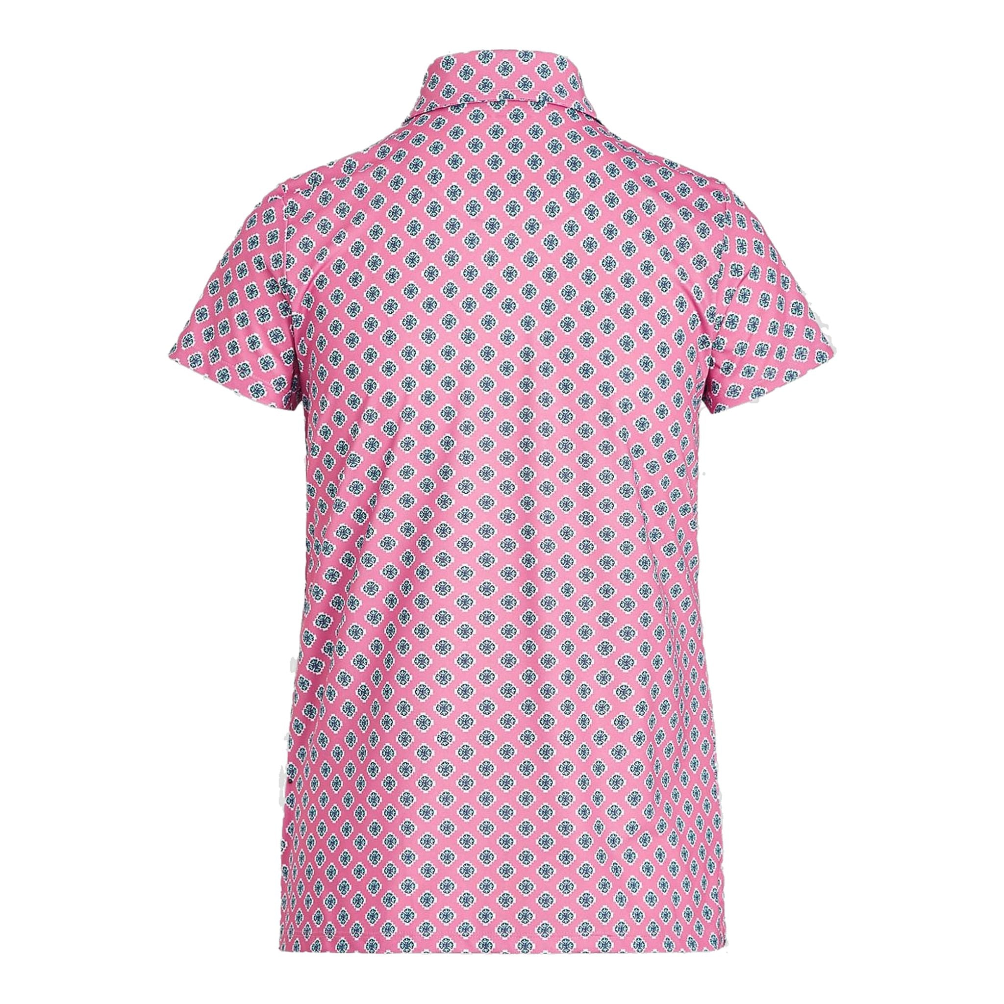 Polo Ralph Lauren W Printed Airflow SS Rose da donna
