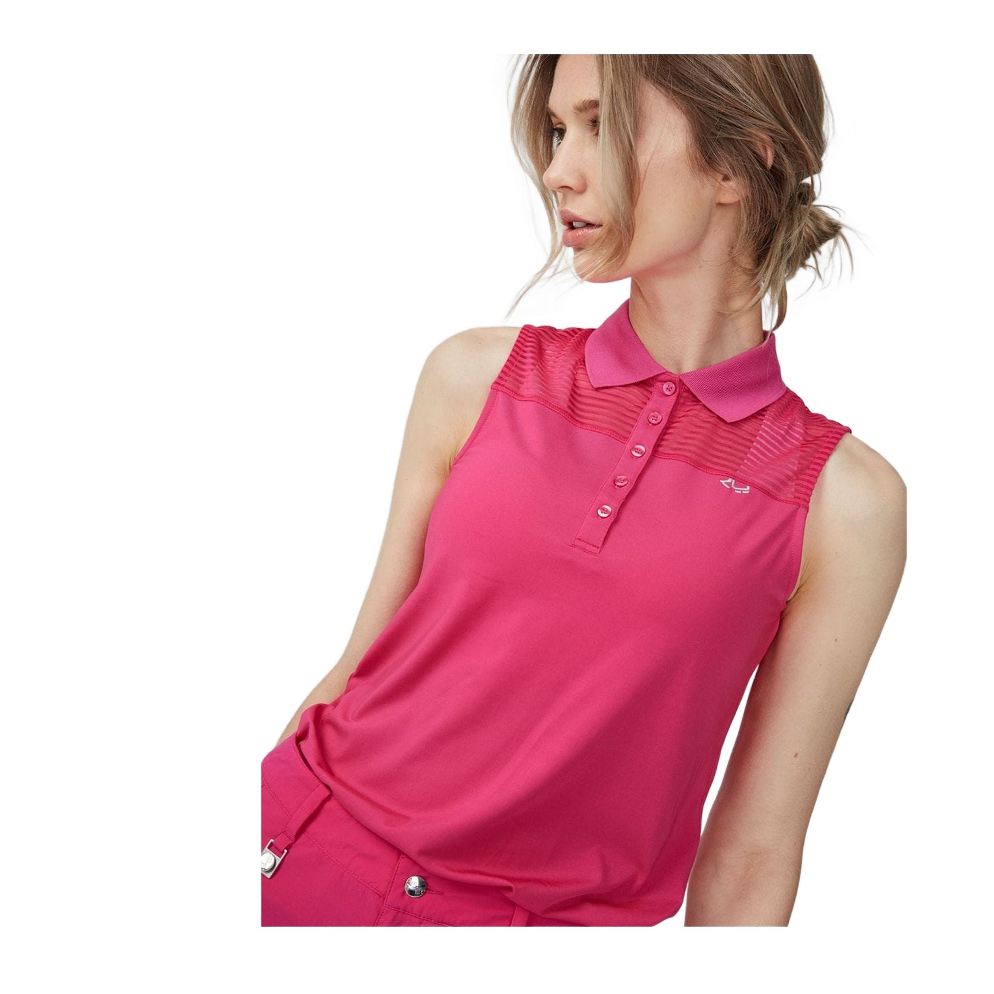 Röhnisch Miko SL Polo Fucsia Donna