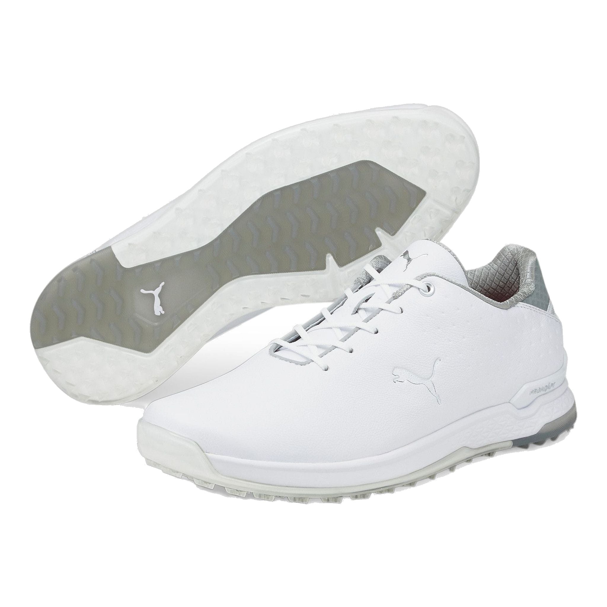 Puma M Proadapt Alphacat Pelle Puma Bianco/Puma Argento Uomo