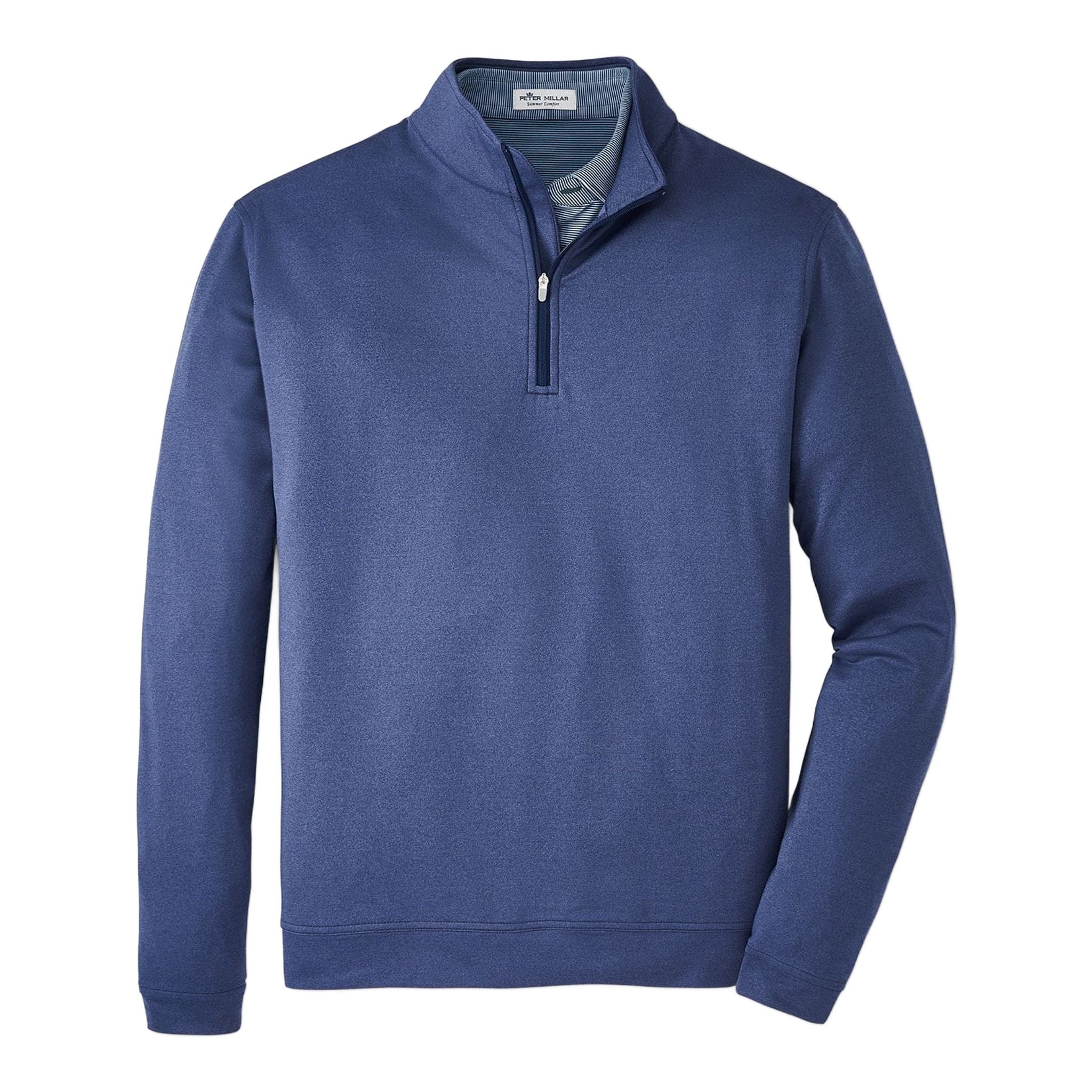 Peter Millar Perth Melange Performance 1/4-Zip Maglione Uomo