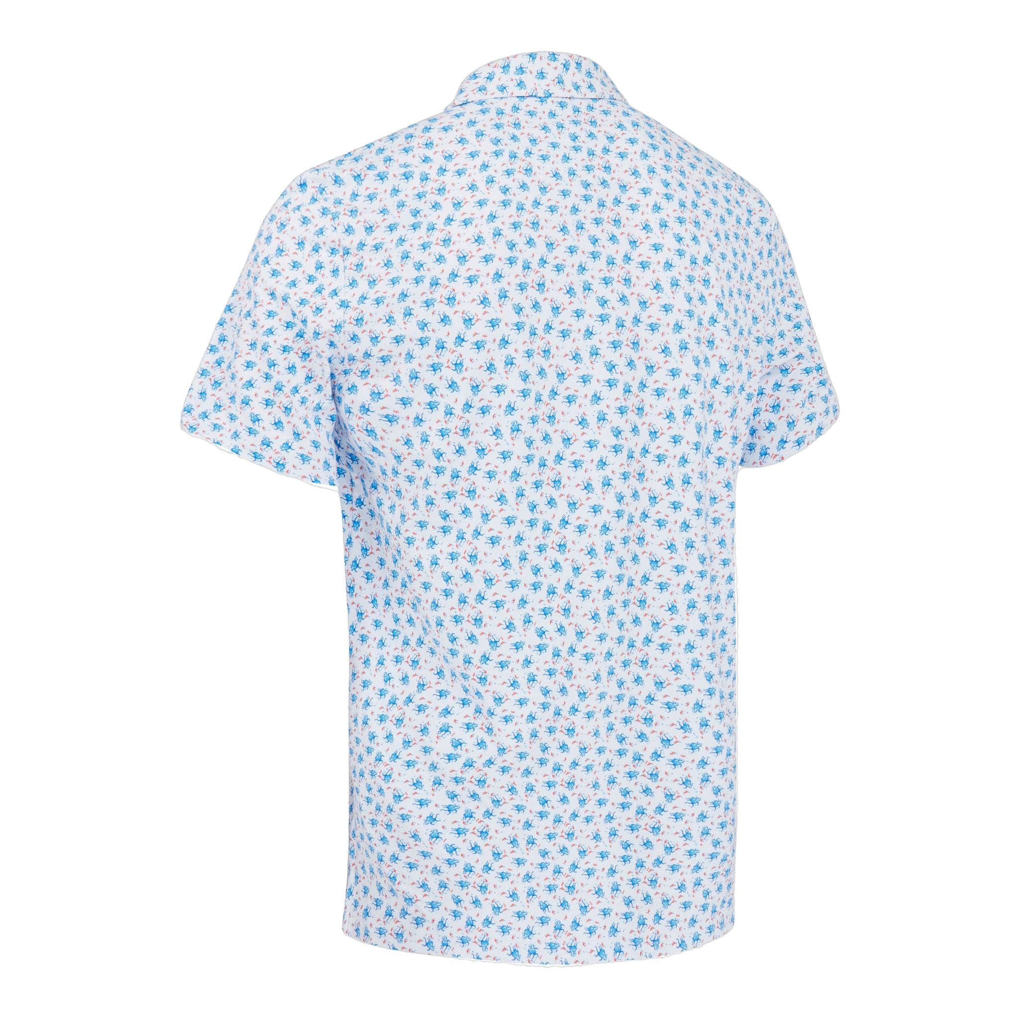 Polo Original Penguin SS con stampa polipo all-over da uomo