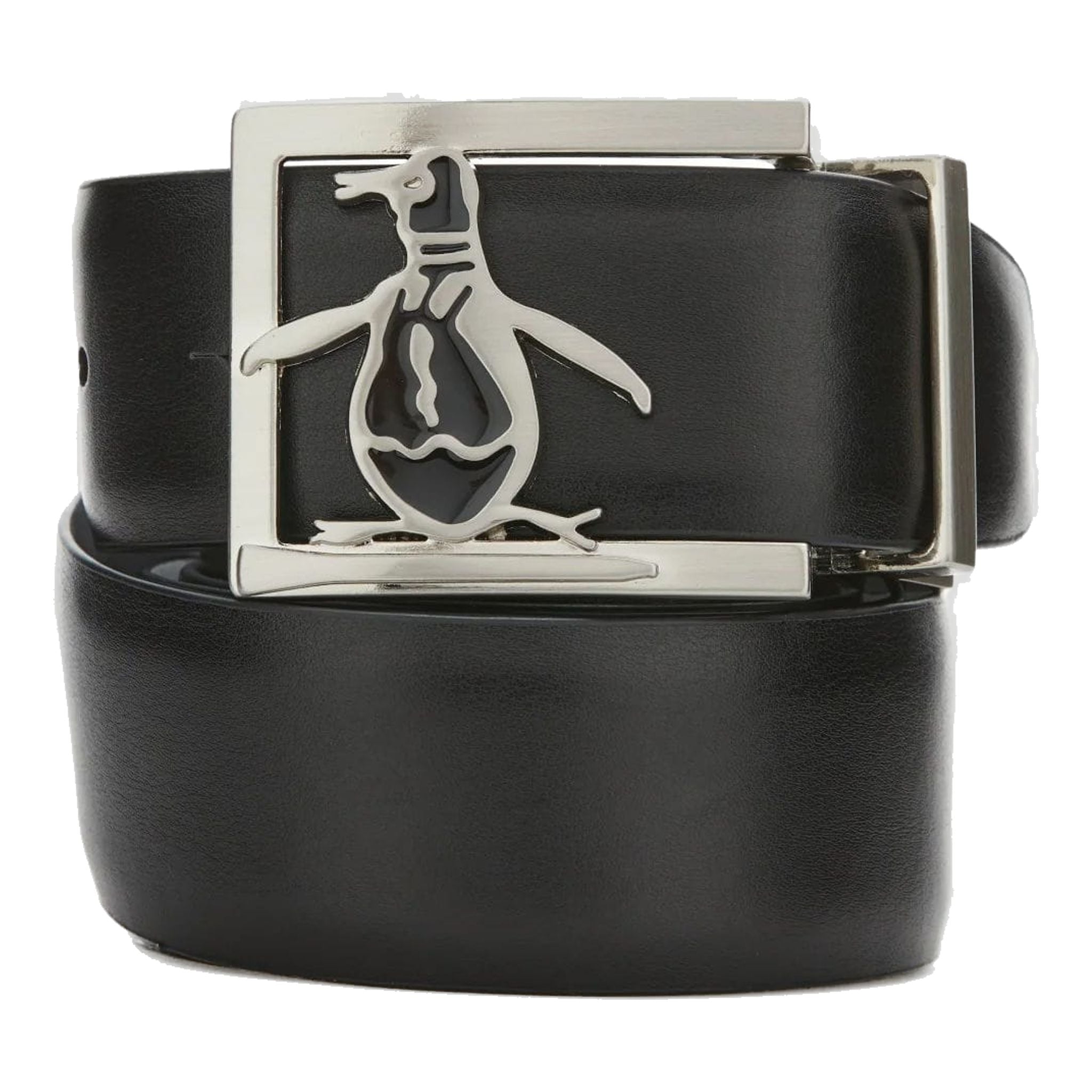 Cintura con fibbia Pete in pelle reversibile originale Penguin Pete Smoky H Uomo