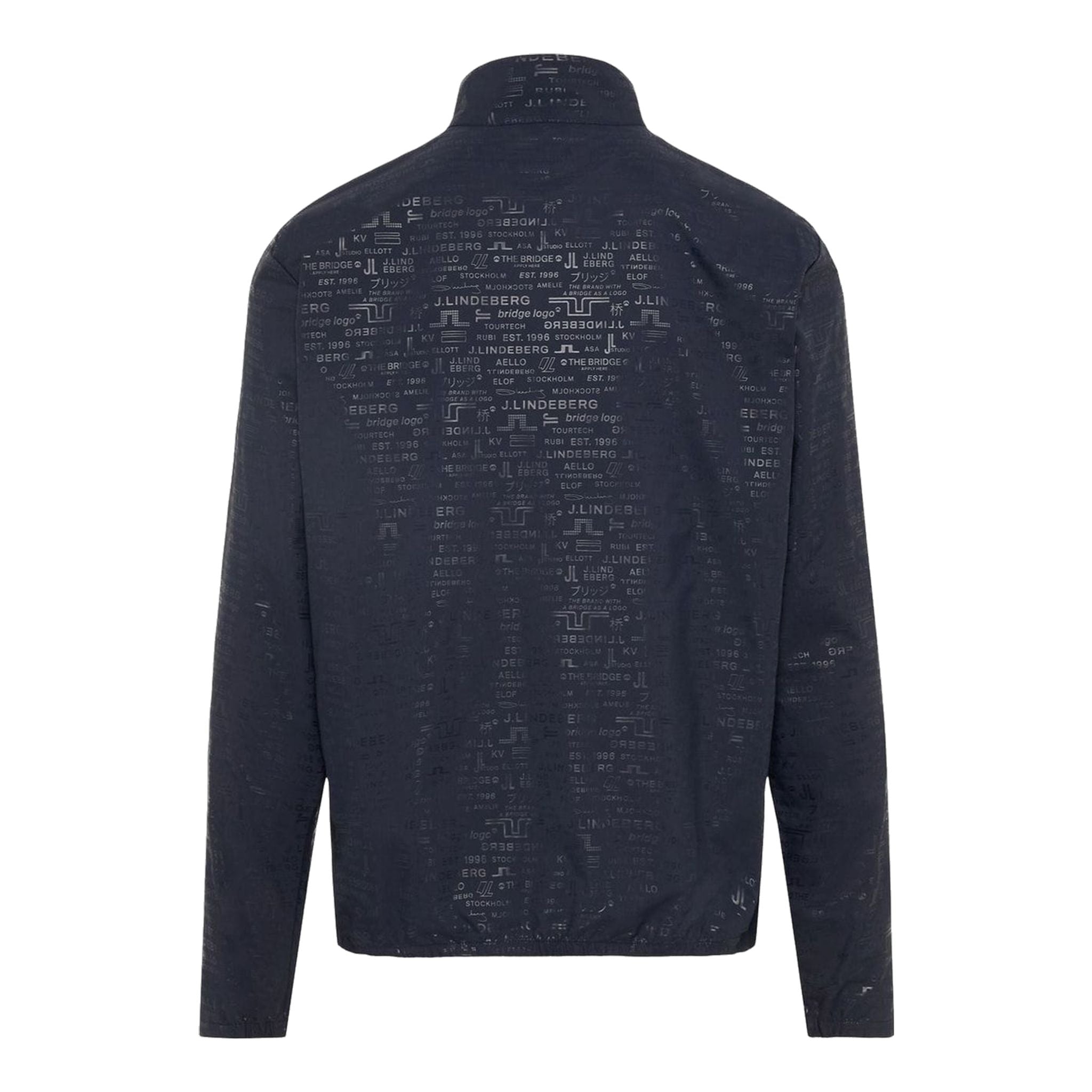 Giacca J. Lindeberg M Wind Tech Felix Deboss blu navy da uomo