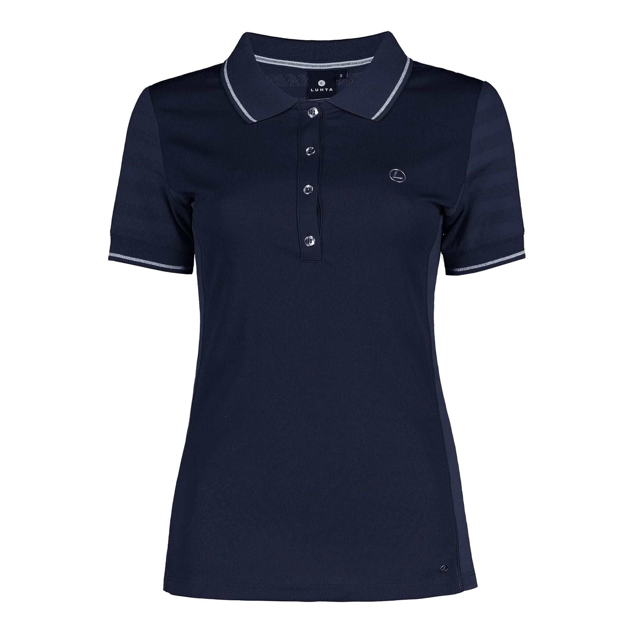 Luhta W Polo Shirts Eriksdal Blu Scuro Donna