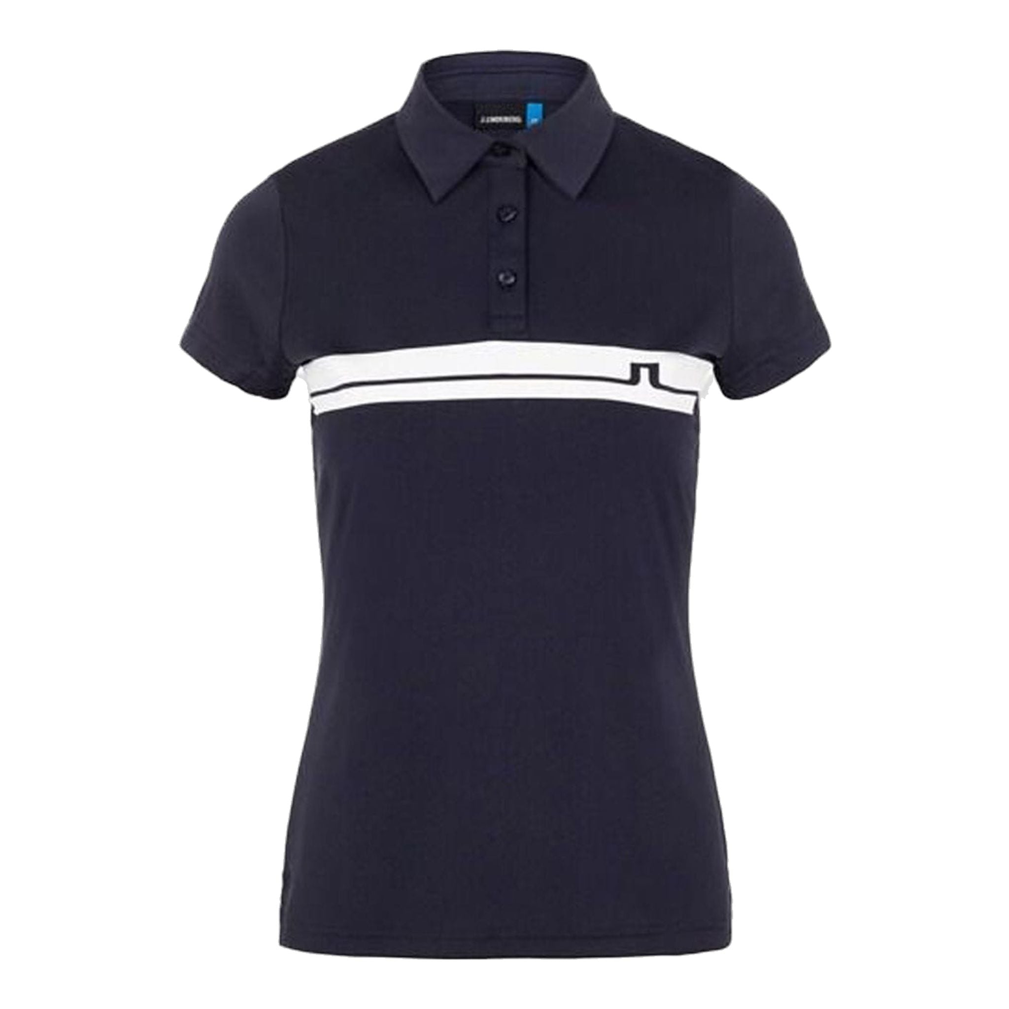 J. Lindeberg W Orla-TX Jersey Recycled Polo Jl Navy Donna