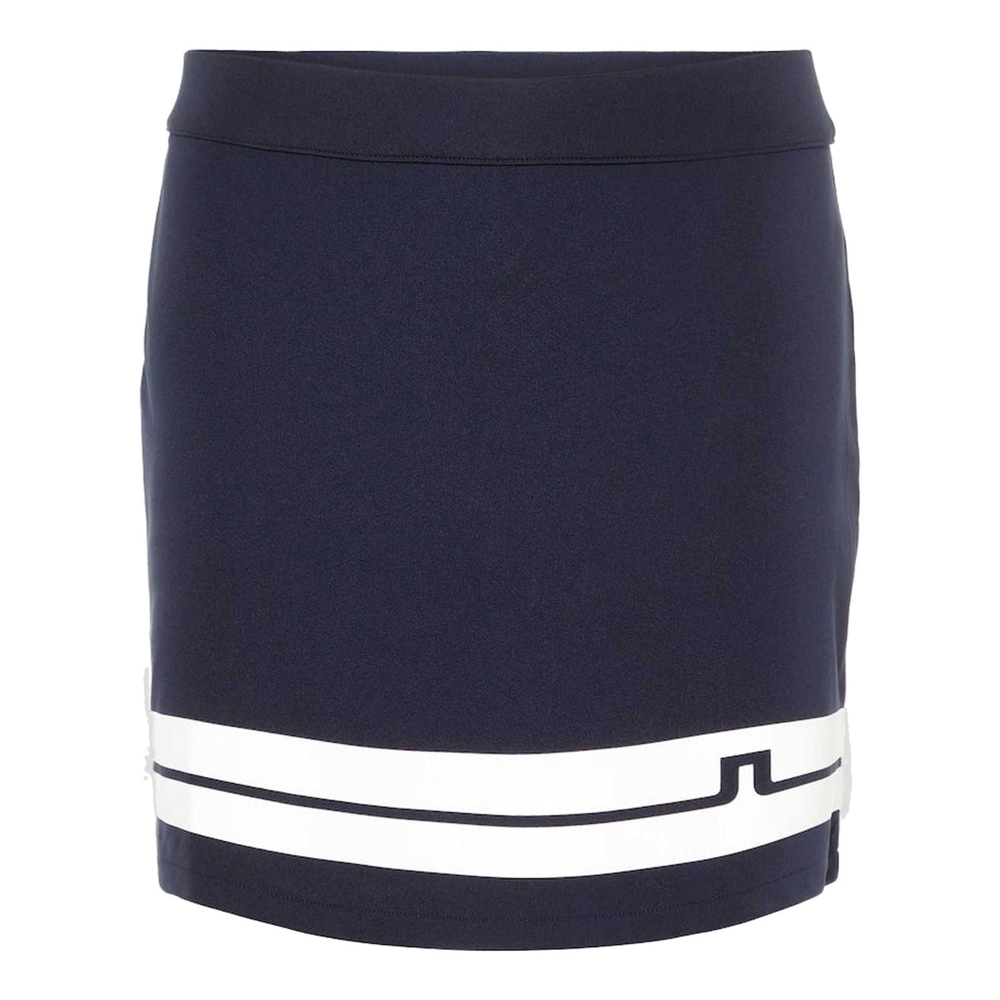 Gonna riciclata in jersey J. Lindeberg W Olga-TX Jl Navy da donna