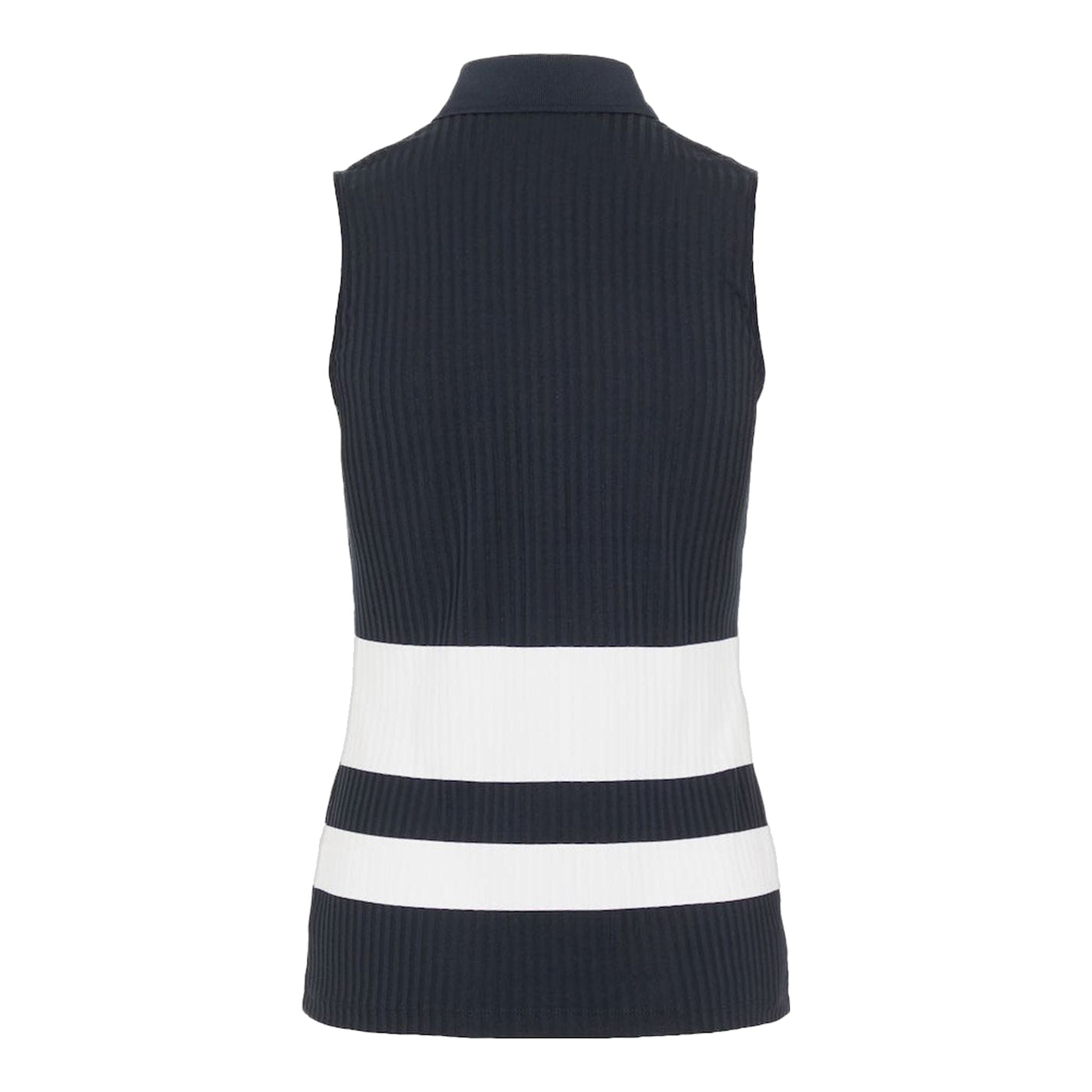 J. Lindeberg W Nora-Rib Jersey Polo Jl Blu Navy Donna