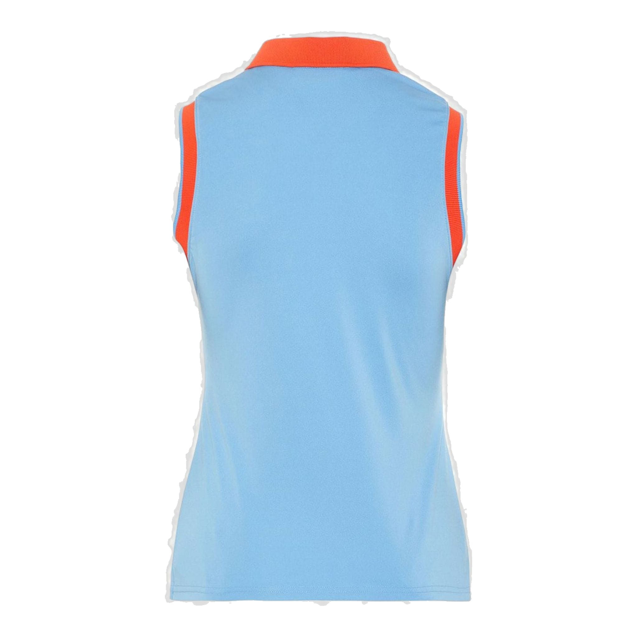 J. Lindeberg W Lyla-TX Coolmax Polo Lake Blue Donna