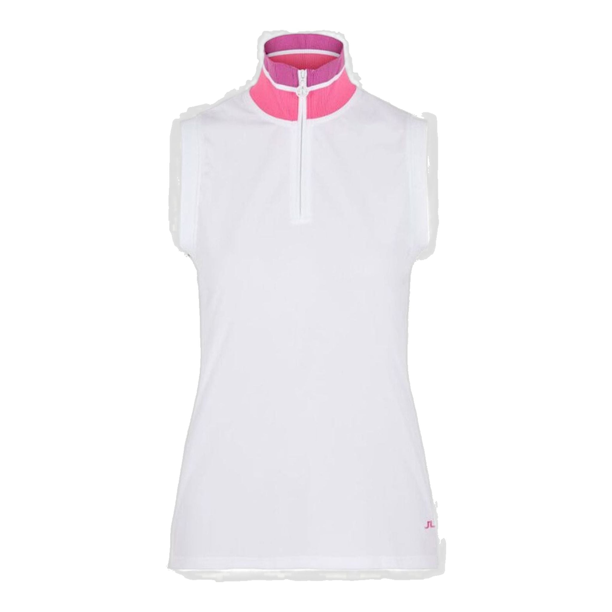 J. Lindeberg W Audrey TX-Jersey SS Polo Bianco Donna