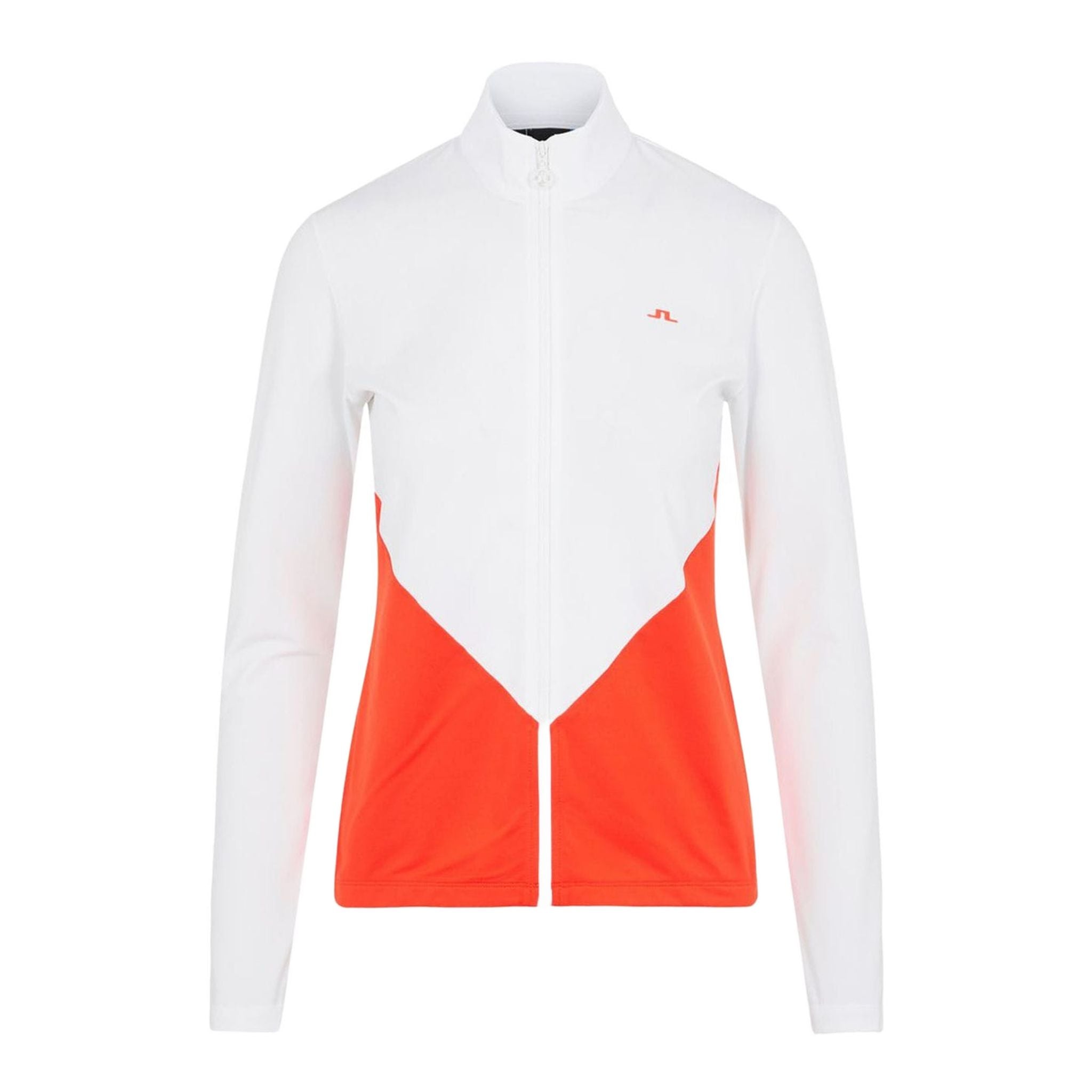 J. Lindeberg W Liza-Light Mid Maglione Bianco Donna