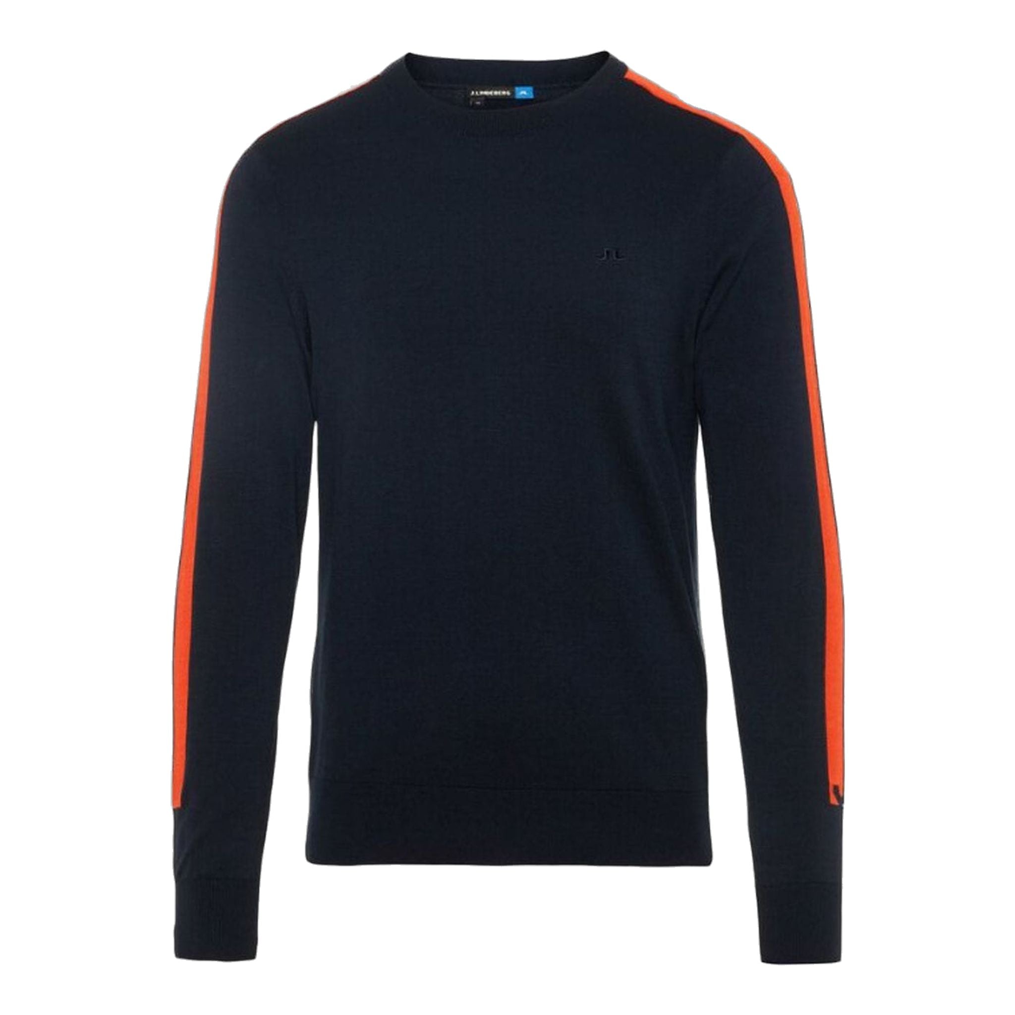 Maglione J. Lindeberg Kevin girocollo in cotone Pima JL blu navy da uomo