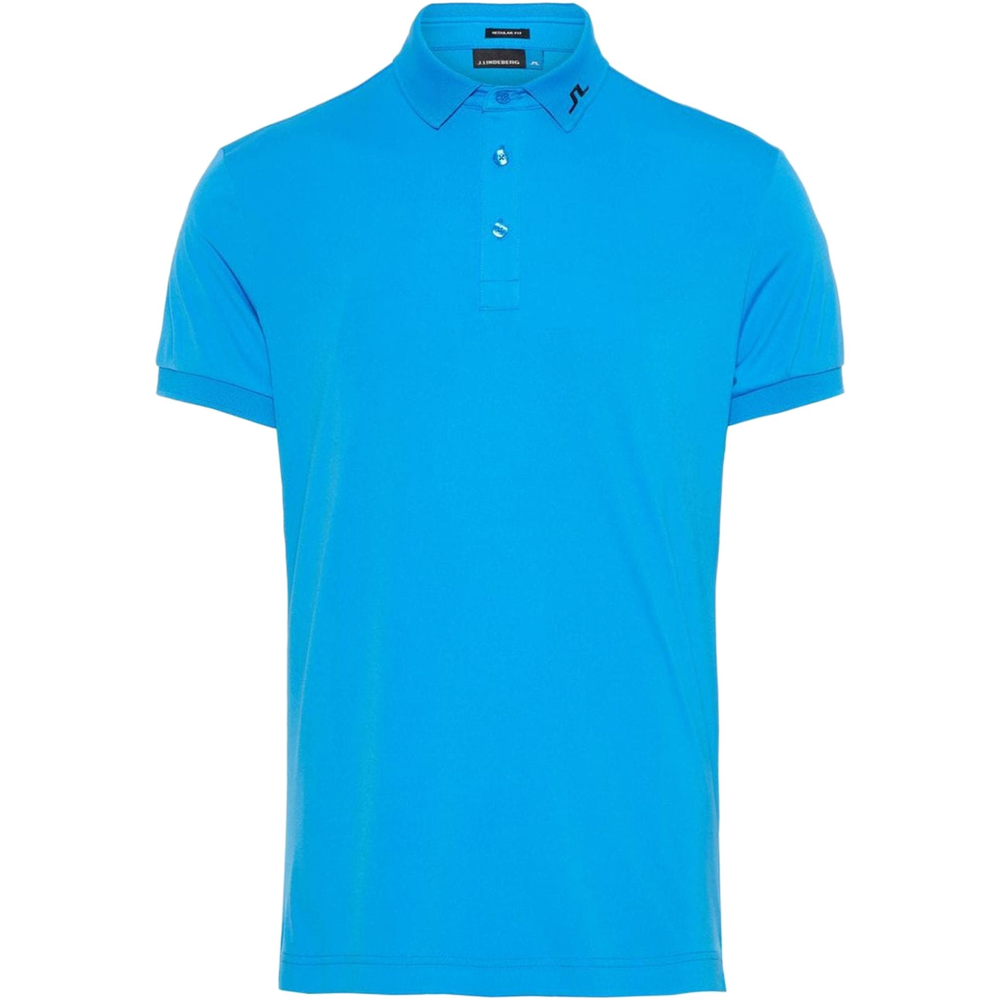Polo in jersey J. Lindeberg M KV Reg Fit-TX blu scuro da uomo