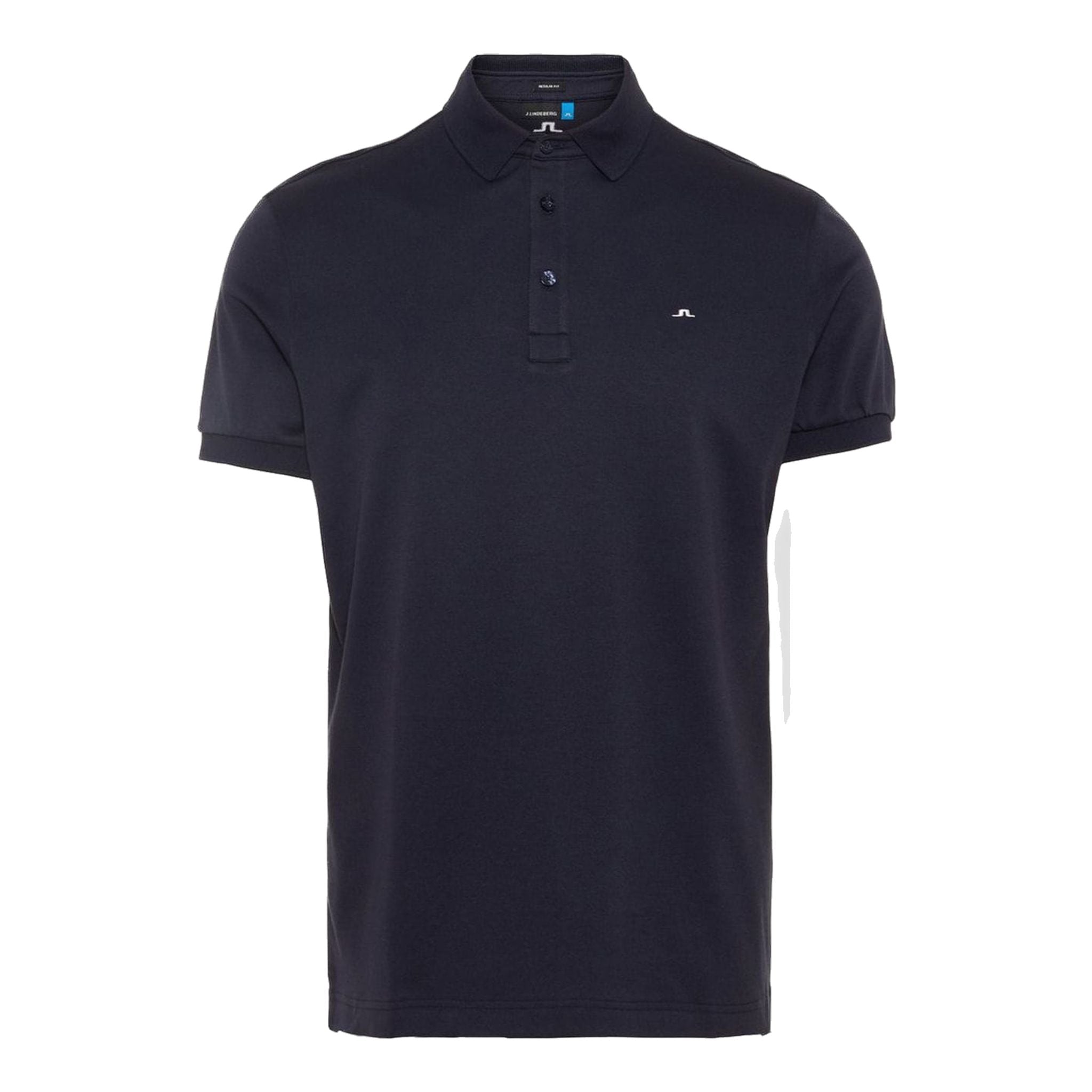 J. Lindeberg M Stan Reg Fit-Club Pique Polo Jl Blu Navy Uomo